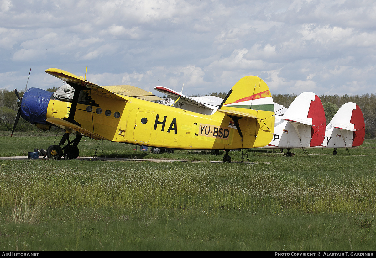 Aircraft Photo of YU-BSD / HA-MEN | Antonov An-2R | AirHistory.net #569556