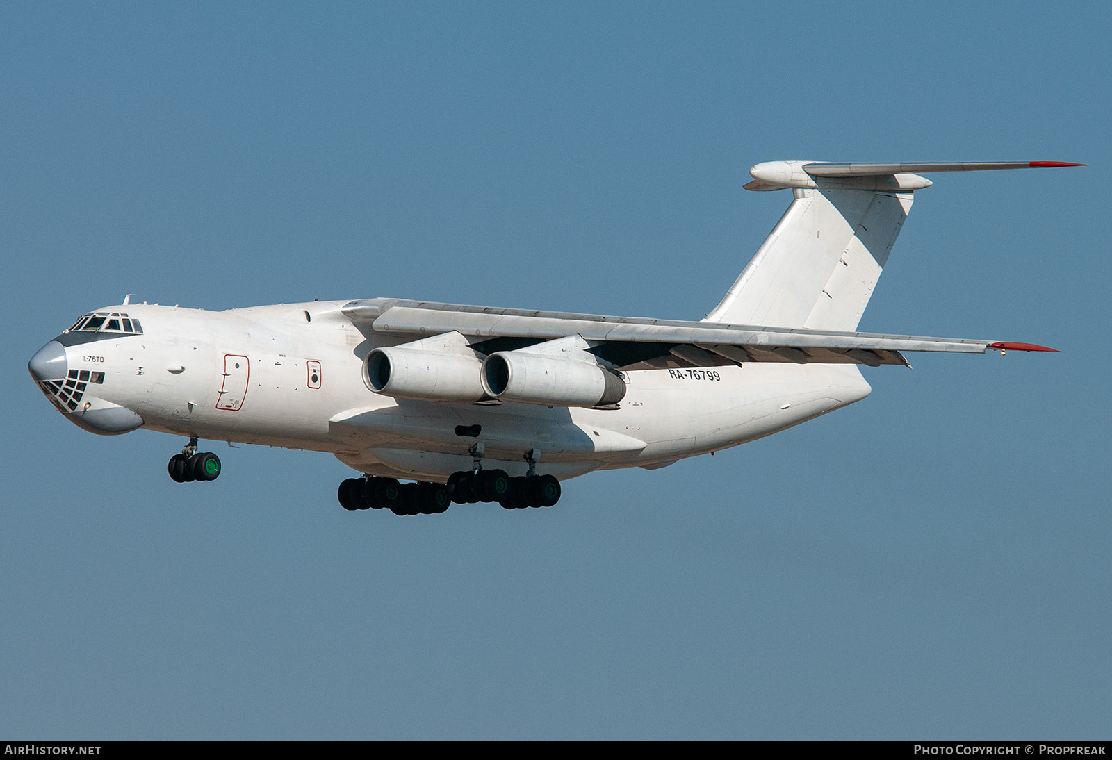 Aircraft Photo of RA-76799 | Ilyushin Il-76TD | AirHistory.net #569566