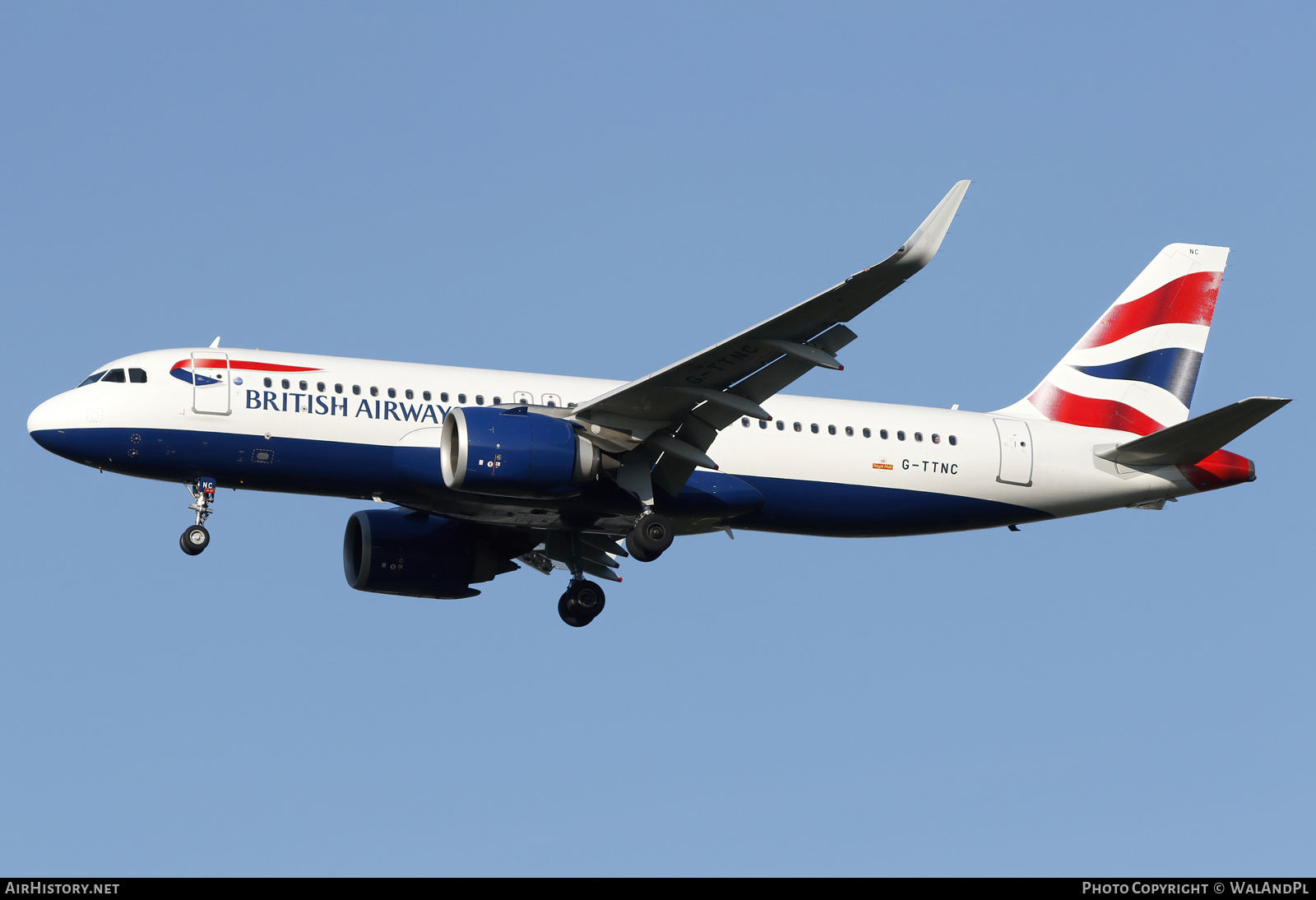 Aircraft Photo of G-TTNC | Airbus A320-251N | British Airways | AirHistory.net #569572