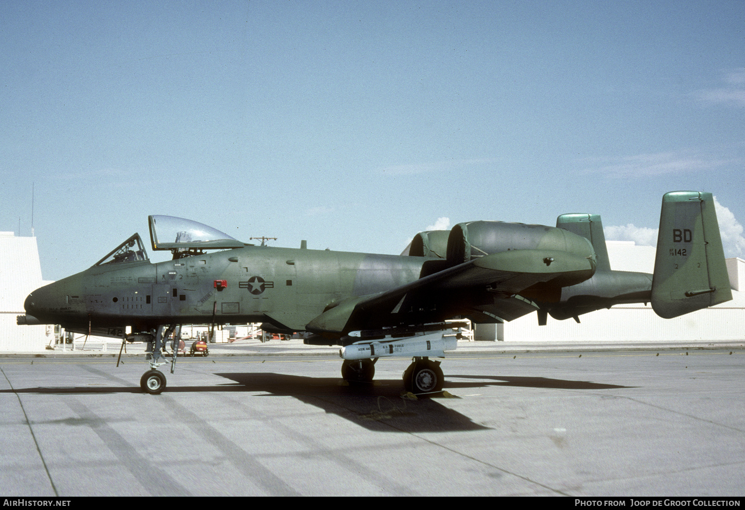 Aircraft Photo of 79-0142 / AF79-142 | Fairchild A-10A Thunderbolt II | USA - Air Force | AirHistory.net #569598