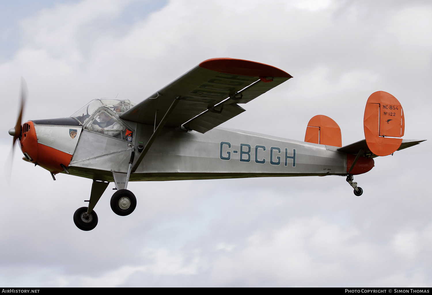 Aircraft Photo of G-BCGH | Nord NC.854S | AirHistory.net #569609