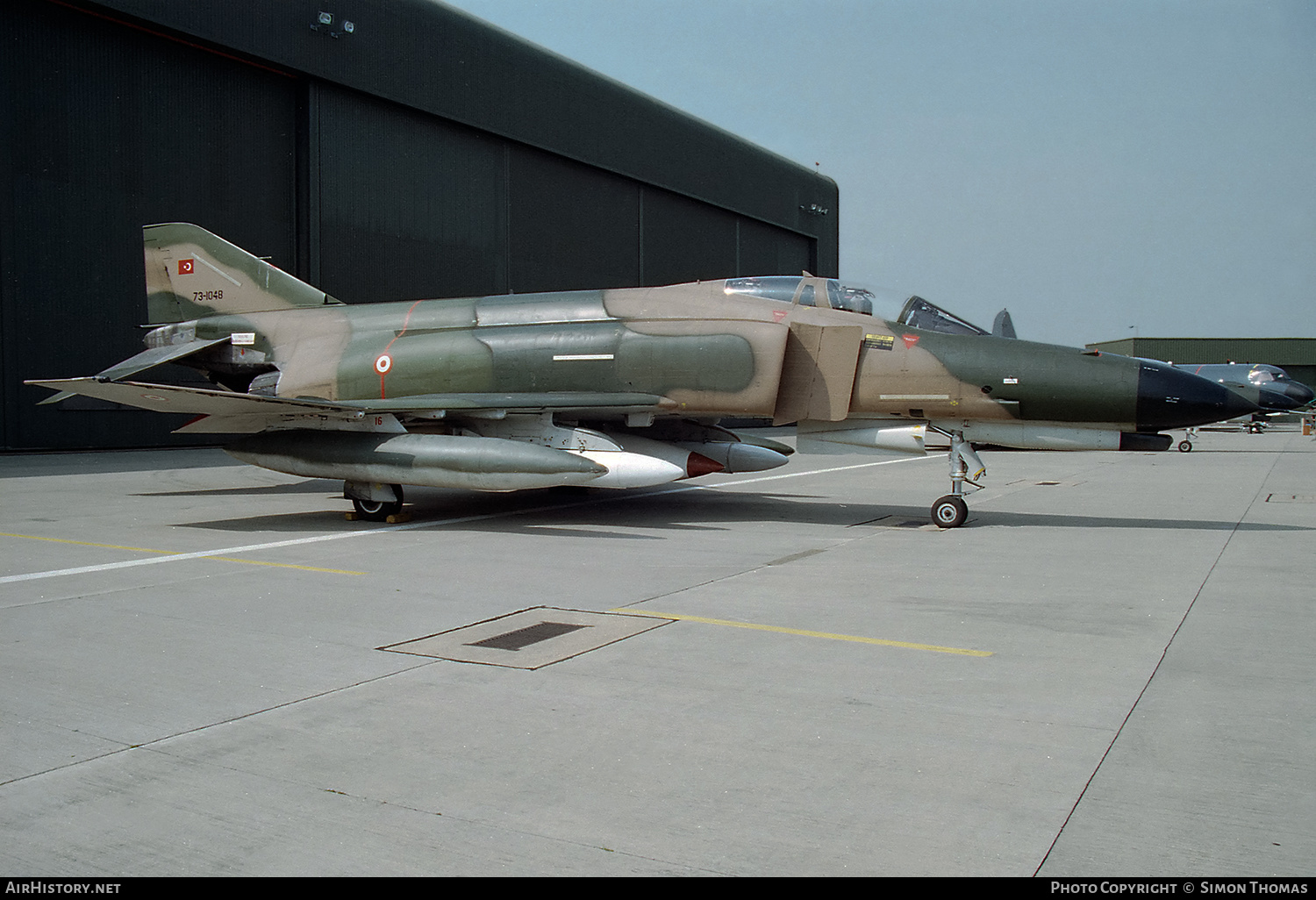 Aircraft Photo of 73-1048 | McDonnell Douglas F-4E Phantom II | Turkey - Air Force | AirHistory.net #569611