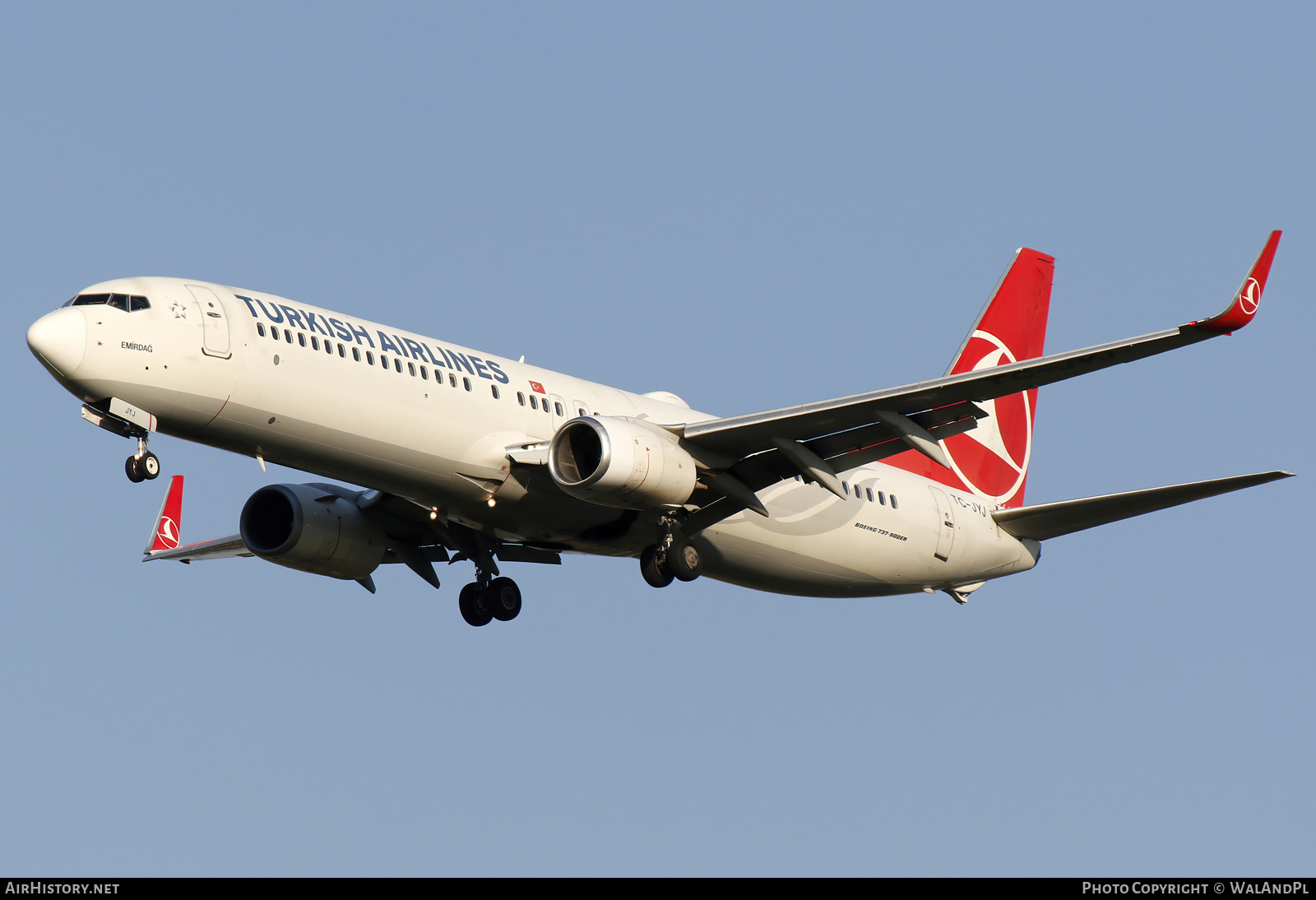 Aircraft Photo of TC-JYJ | Boeing 737-9F2/ER | Turkish Airlines | AirHistory.net #569622