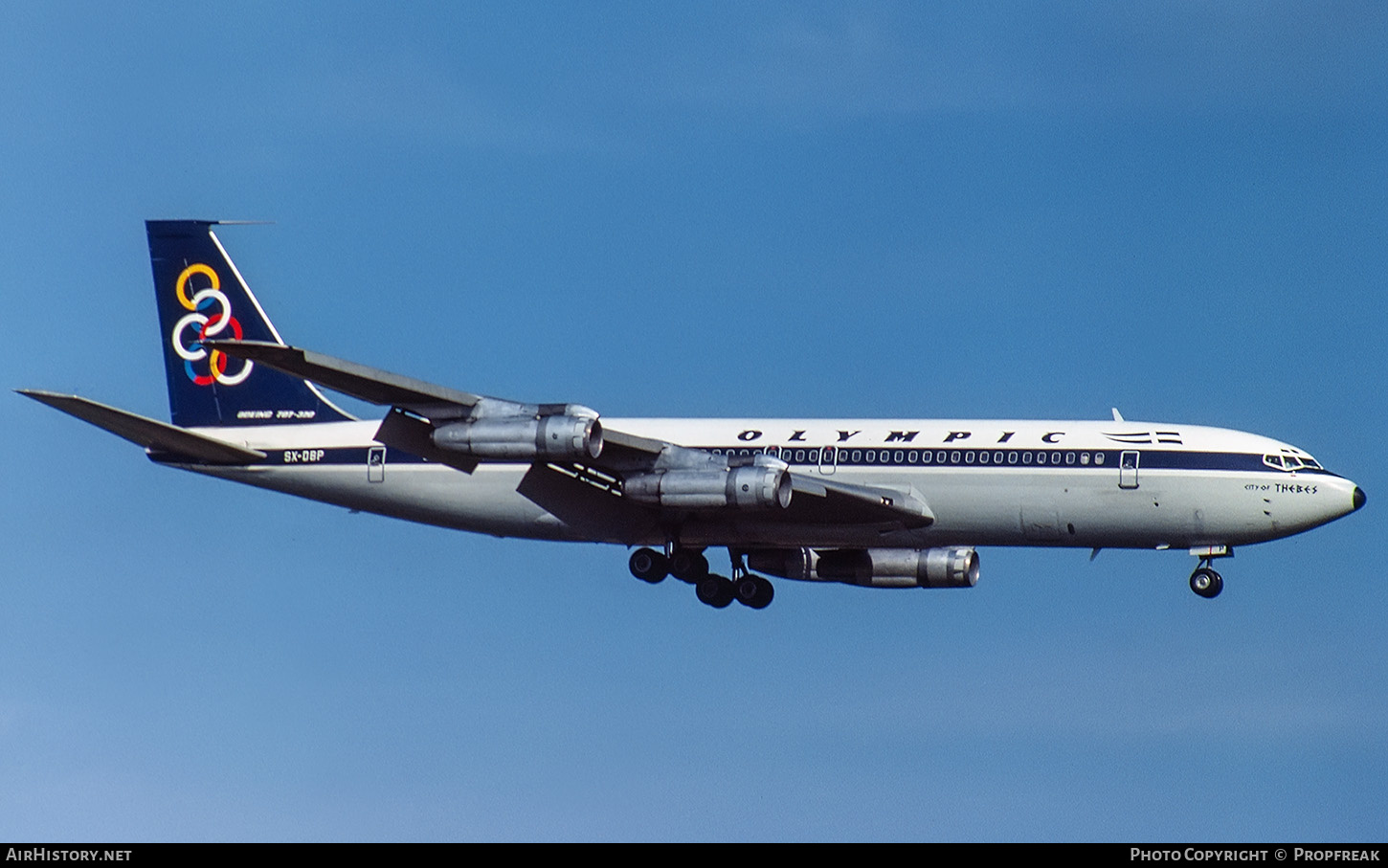 Aircraft Photo of SX-DBP | Boeing 707-351C | Olympic | AirHistory.net #569628