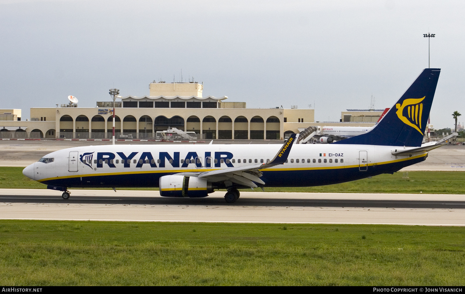 Aircraft Photo of EI-DAZ | Boeing 737-8AS | Ryanair | AirHistory.net #569659