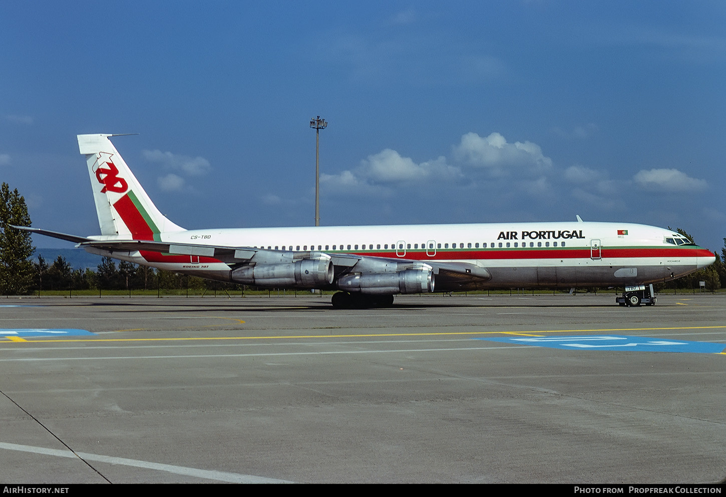Aircraft Photo of CS-TBD | Boeing 707-382B | TAP Air Portugal | AirHistory.net #569669