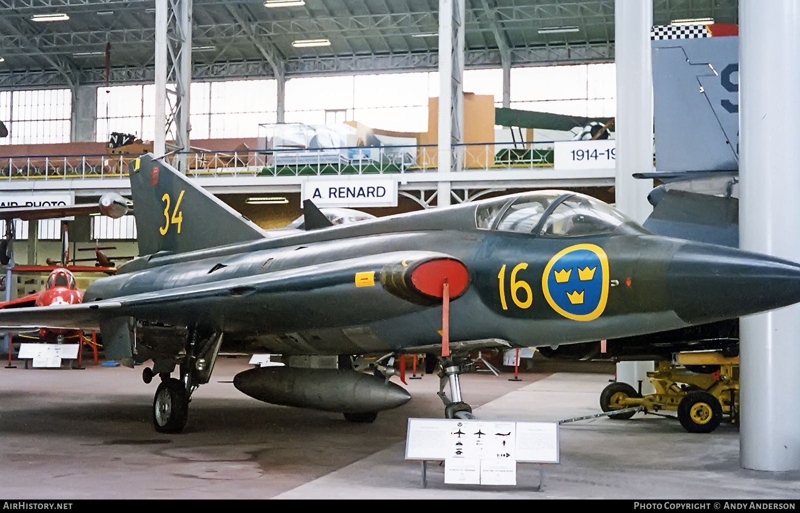 Aircraft Photo of 35067 | Saab J35A Draken | Sweden - Air Force | AirHistory.net #569689