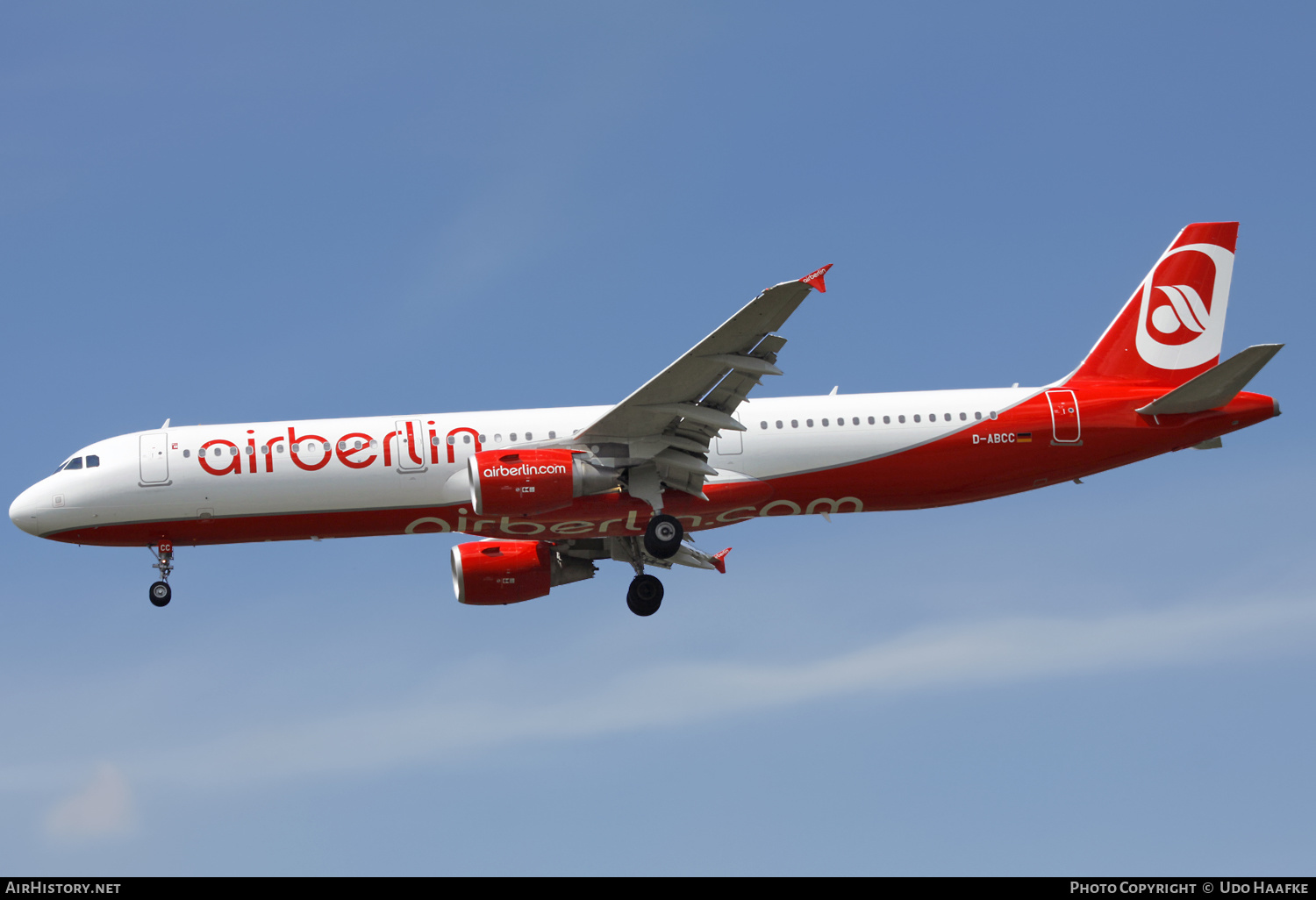 Aircraft Photo of D-ABCC | Airbus A321-211 | Air Berlin | AirHistory.net #569703