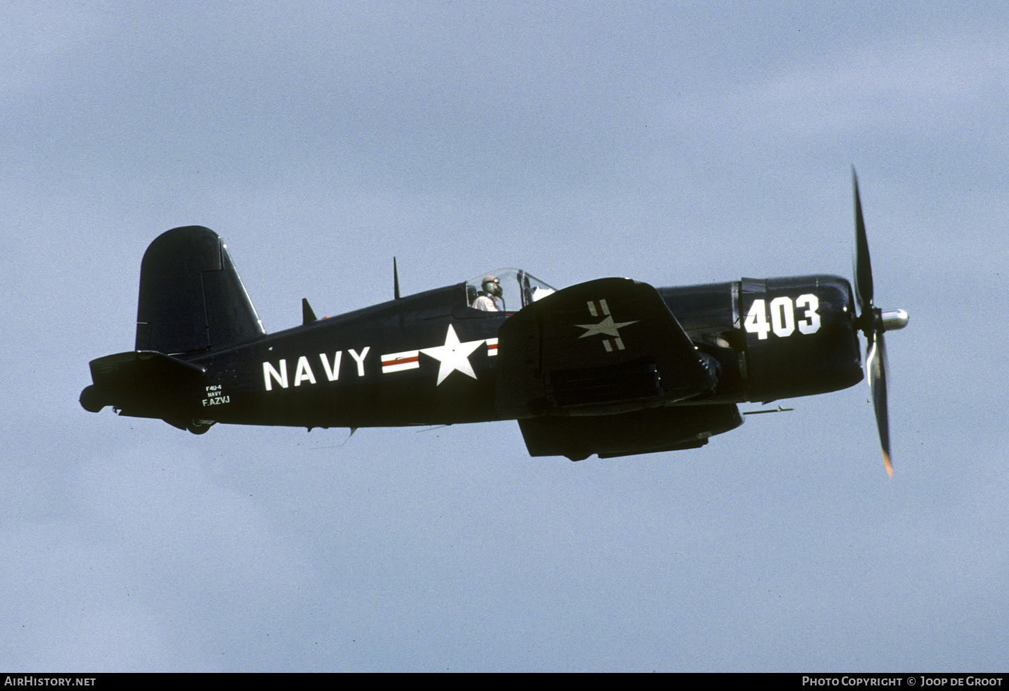 Aircraft Photo of F-AZVJ | Vought F4U-4 Corsair | USA - Navy | AirHistory.net #569717