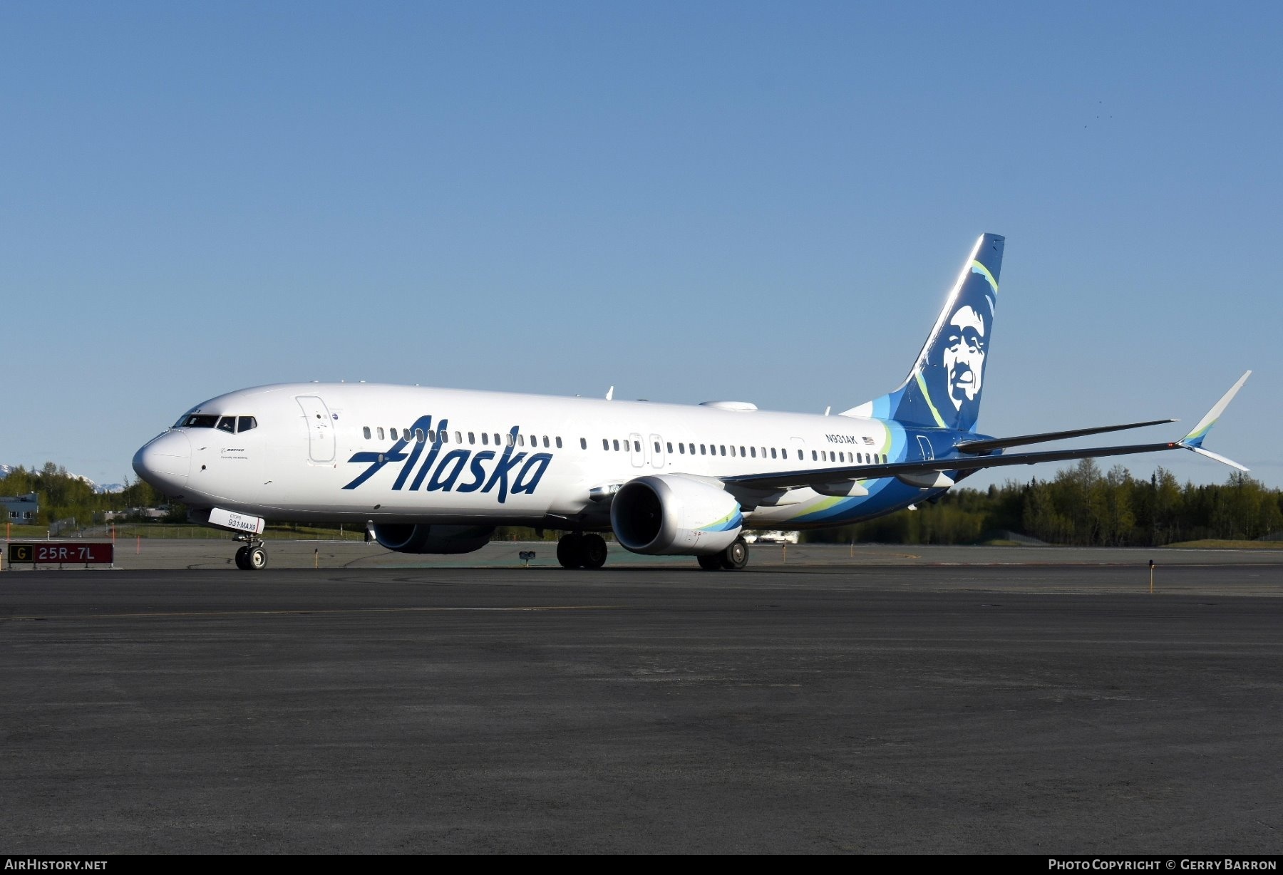 Aircraft Photo of N931AK | Boeing 737-9 Max 9 | Alaska Airlines | AirHistory.net #569722