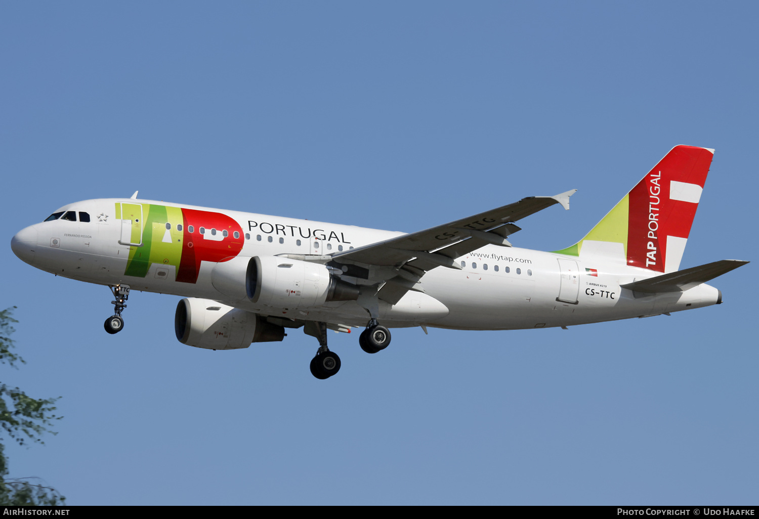 Aircraft Photo of CS-TTC | Airbus A319-111 | TAP Portugal | AirHistory.net #569732
