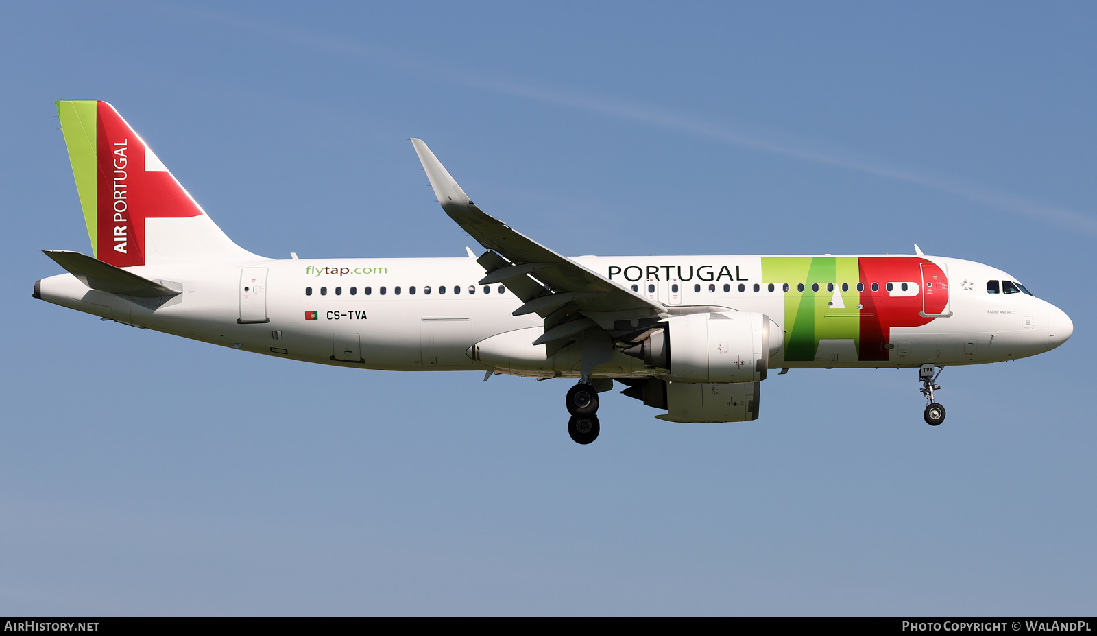 Aircraft Photo of CS-TVA | Airbus A320-251N | TAP Portugal | AirHistory.net #569735