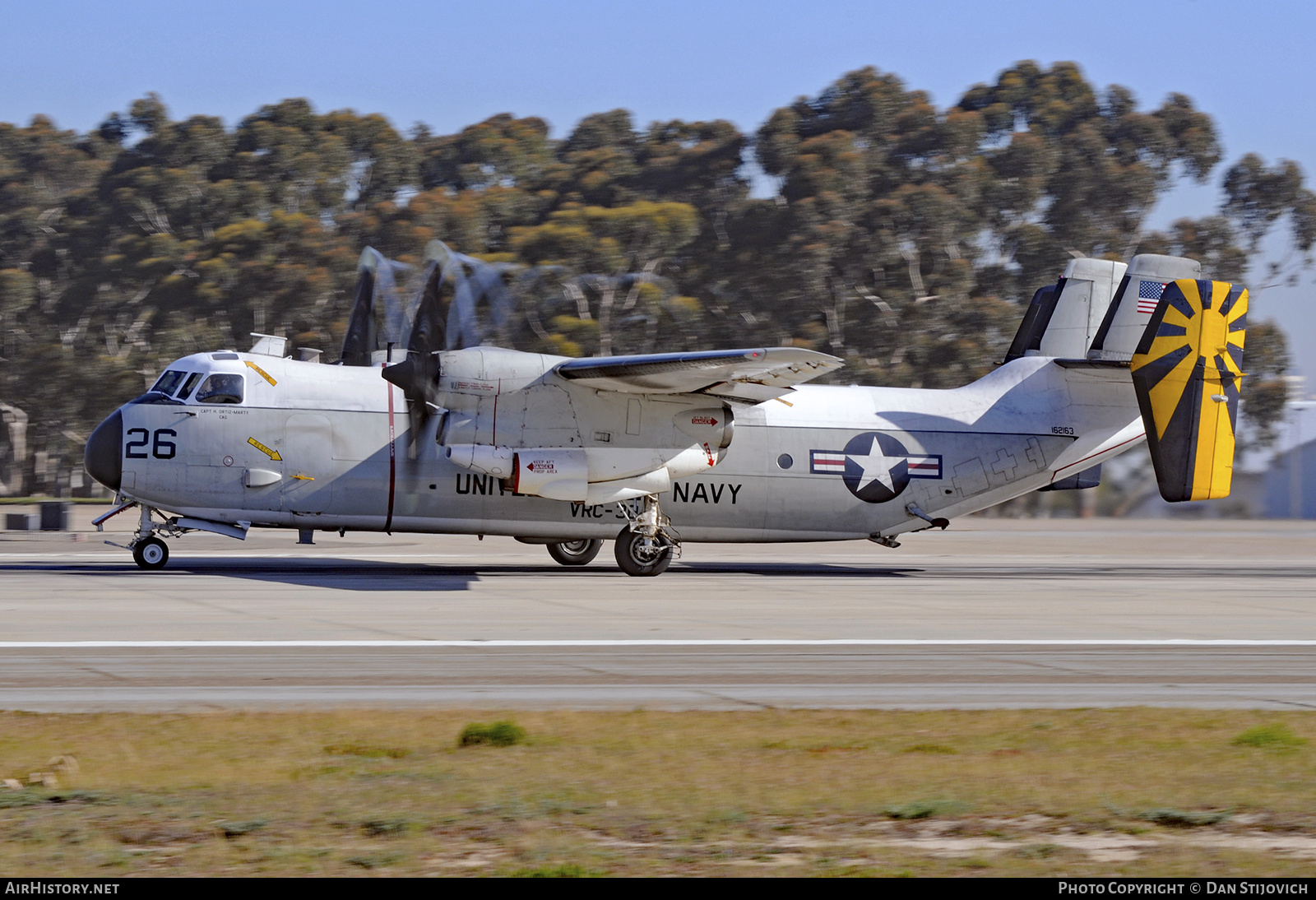 Aircraft Photo of 162163 / 2163 | Grumman C-2A Greyhound | USA - Navy | AirHistory.net #569740