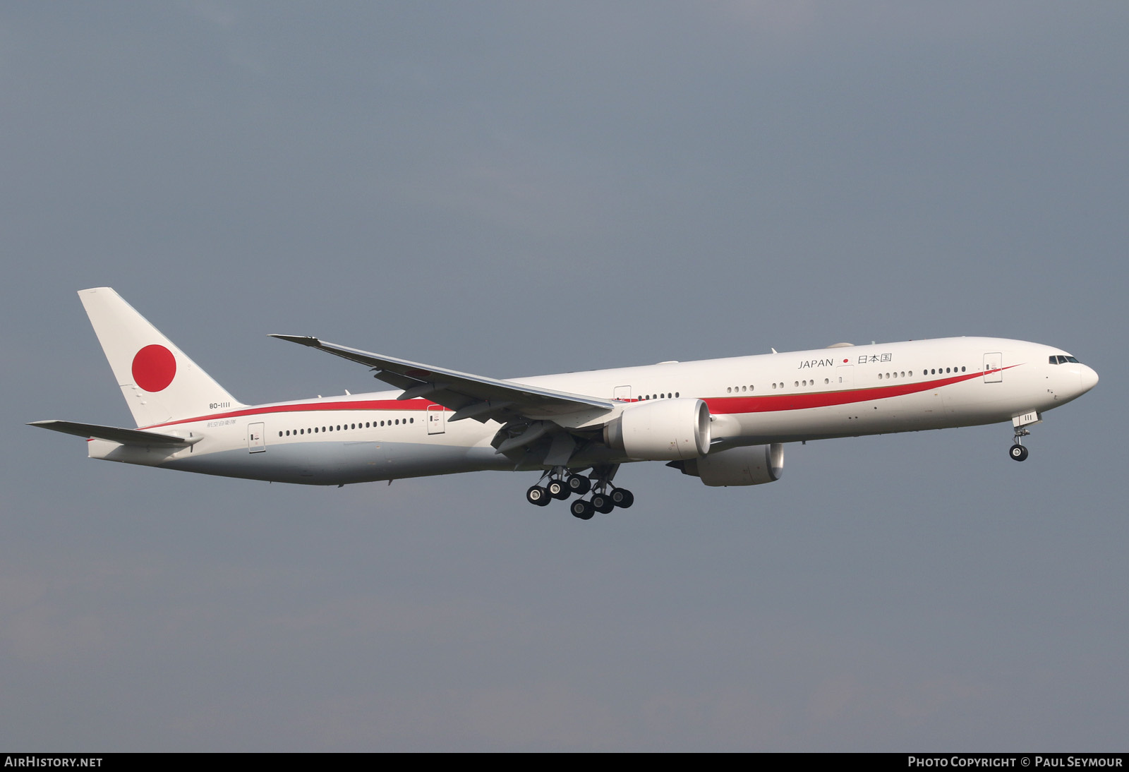 Aircraft Photo of 80-1111 | Boeing 777-300/ER | Japan - Air Force | AirHistory.net #569747