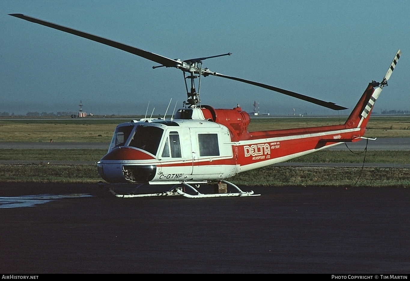 Aircraft Photo of C-GTNP | Bell 204B | Delta Helicopters | AirHistory.net #569760