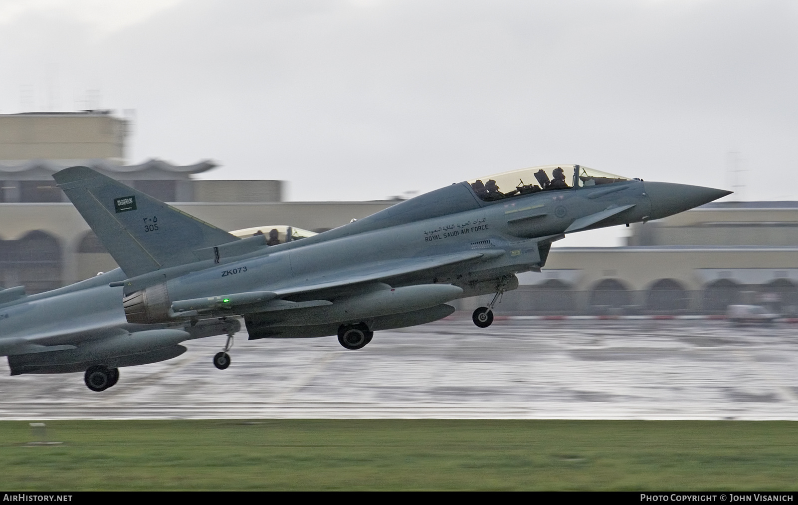 Aircraft Photo of 305 / ZK073 | Eurofighter EF-2000 Typhoon T | Saudi Arabia - Air Force | AirHistory.net #569771