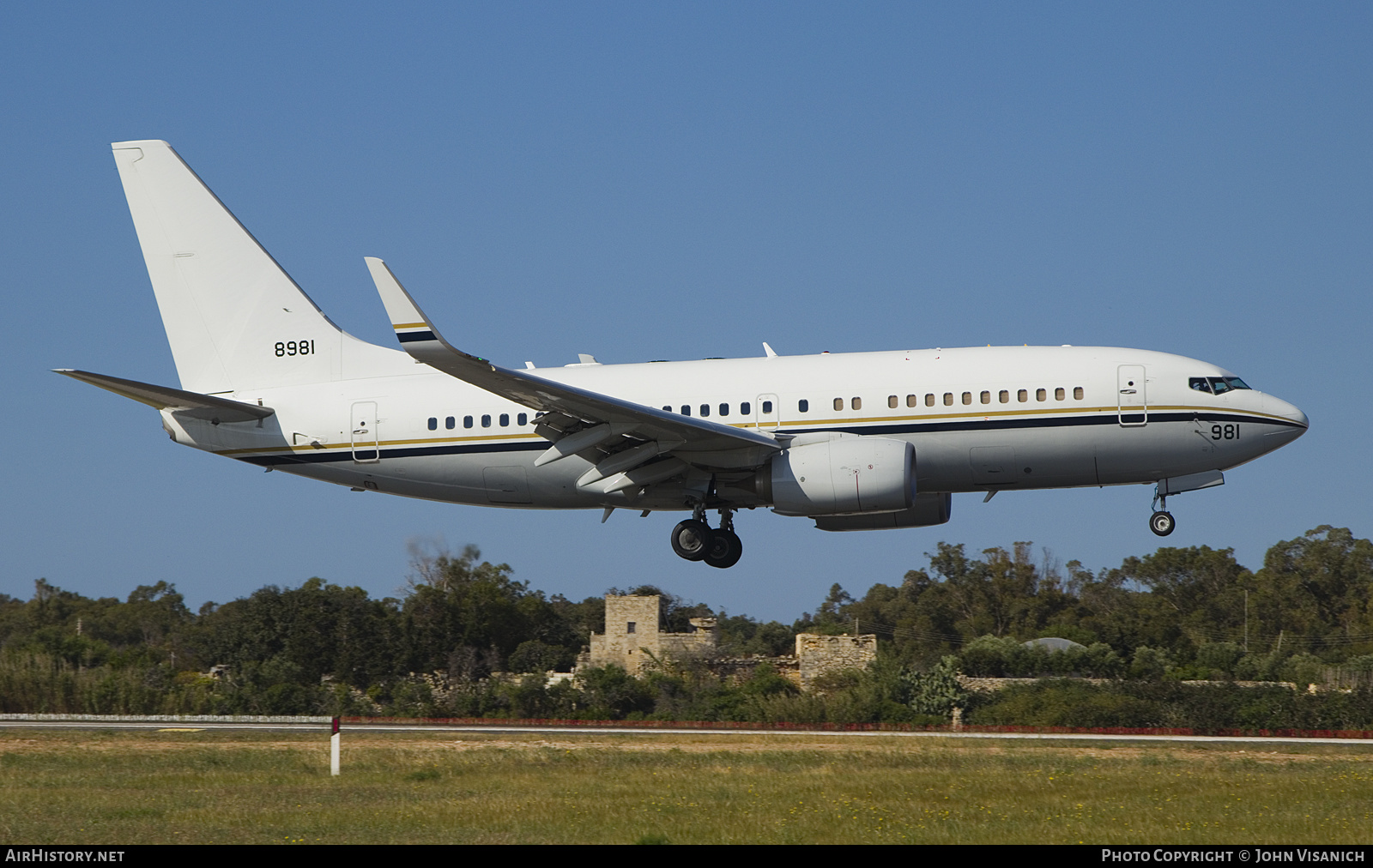 Aircraft Photo of 168981 / 8981 | Boeing C-40A Clipper | USA - Navy | AirHistory.net #569799