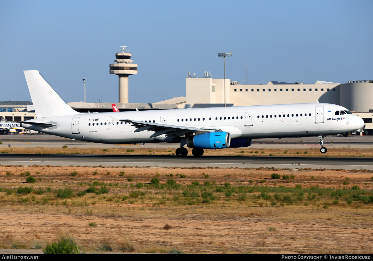 Aircraft Photo of EI-FBF | Airbus A321-231 | Metrojet | AirHistory.net #569813