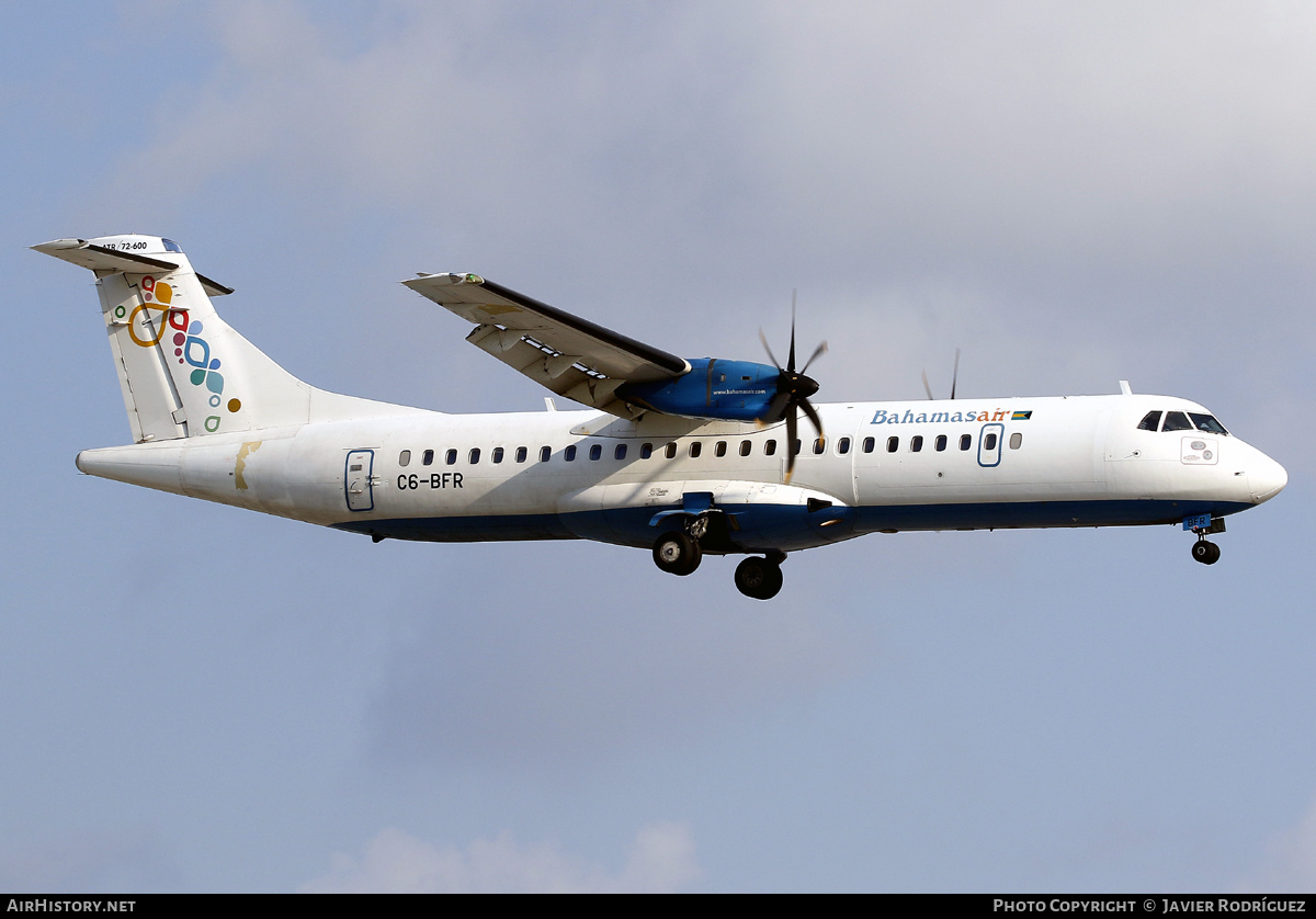 Aircraft Photo of C6-BFR | ATR ATR-72-600 (ATR-72-212A) | Bahamasair | AirHistory.net #569814