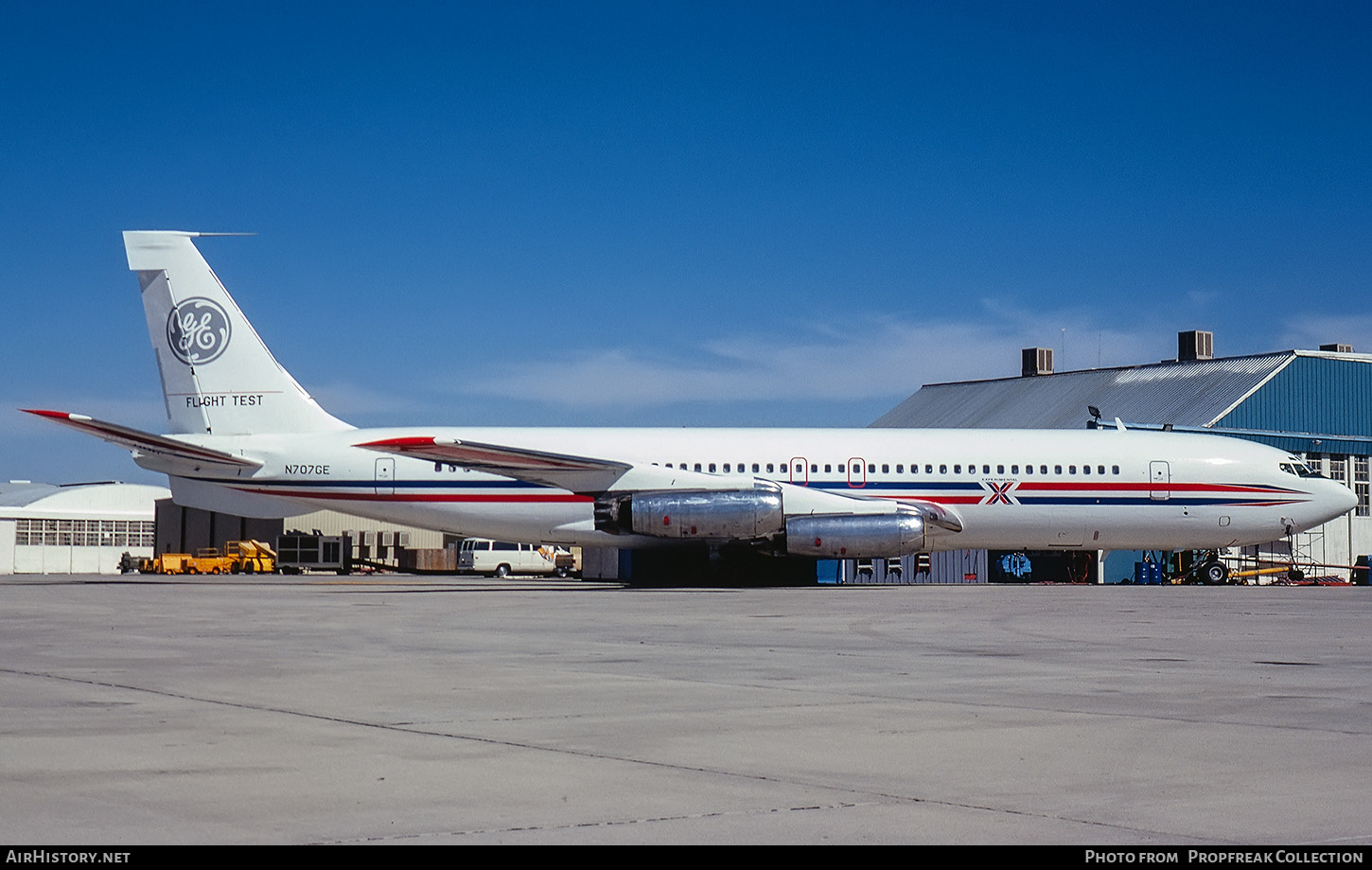Aircraft Photo of N707GE | Boeing 707-321(F) | General Electric | AirHistory.net #569818