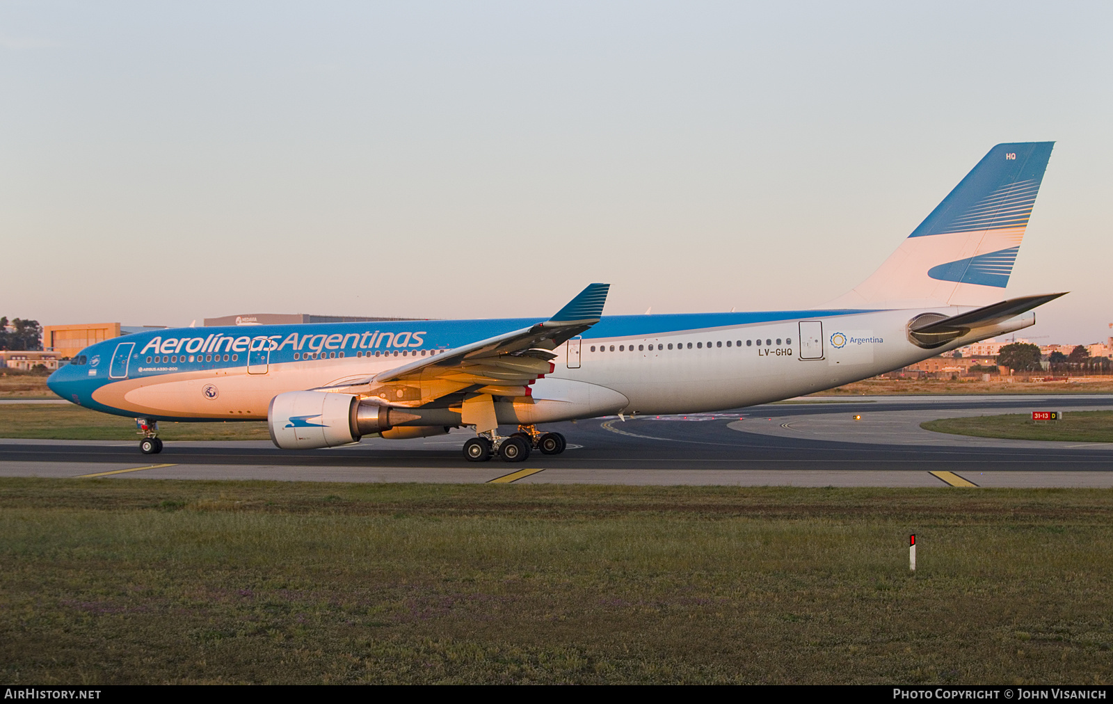 Aircraft Photo of LV-GHQ | Airbus A330-202 | Aerolíneas Argentinas | AirHistory.net #569829
