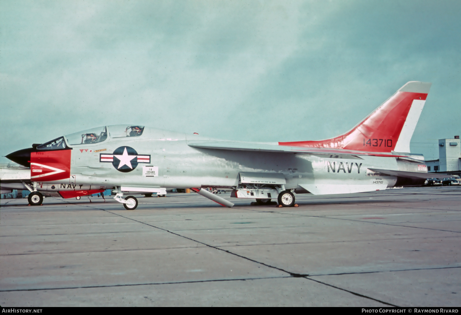 Aircraft Photo of 143710 | Vought TF-8A Crusader | USA - Navy | AirHistory.net #569830