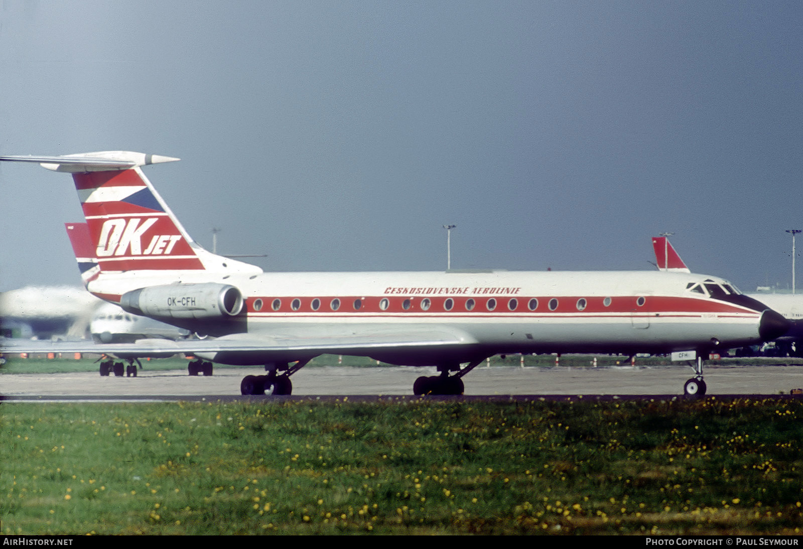 Aircraft Photo of OK-CFH | Tupolev Tu-134A | ČSA - Československé Aerolinie - Czechoslovak Airlines | AirHistory.net #569835