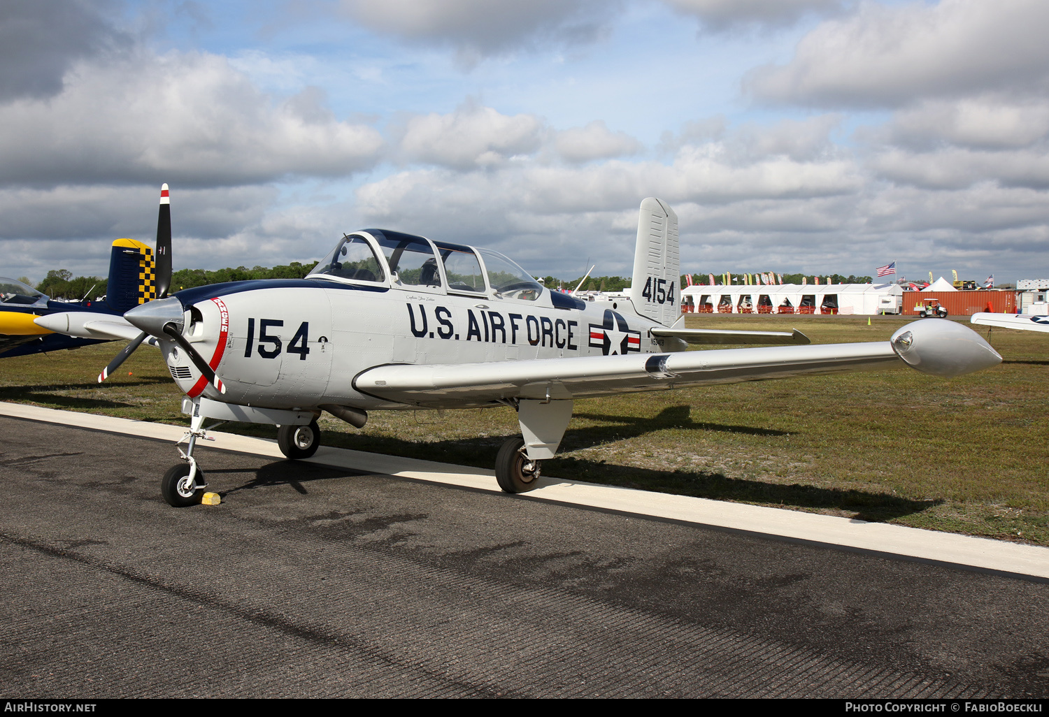 Aircraft Photo of N534CB / 4154 | Beech T-34A Mentor | USA - Air Force | AirHistory.net #569852