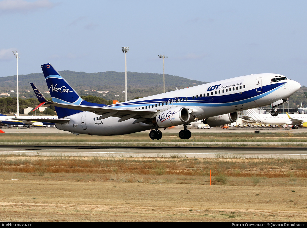Aircraft Photo of SP-LWE | Boeing 737-8Q8 | LOT Polish Airlines - Polskie Linie Lotnicze | AirHistory.net #569862