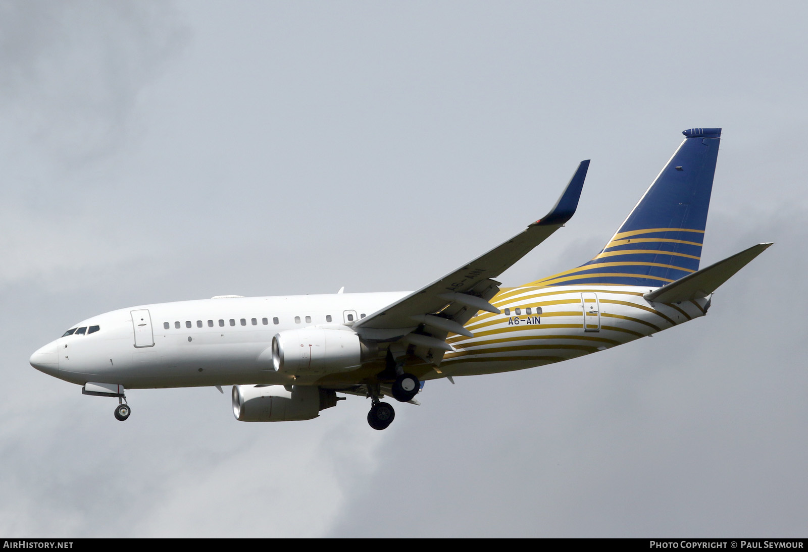 Aircraft Photo of A6-AIN | Boeing 737-7Z5 BBJ | AirHistory.net #569867
