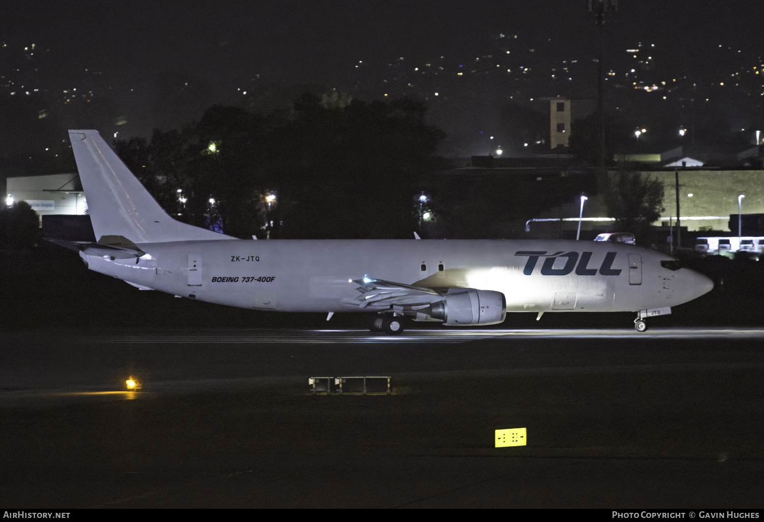 Aircraft Photo of ZK-JTQ | Boeing 737-476(SF) | Toll Priority | AirHistory.net #569872