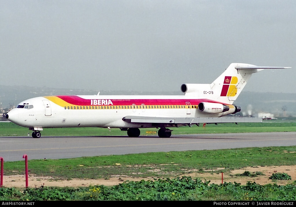 Aircraft Photo of EC-CFB | Boeing 727-256/Adv | Iberia | AirHistory.net #569881