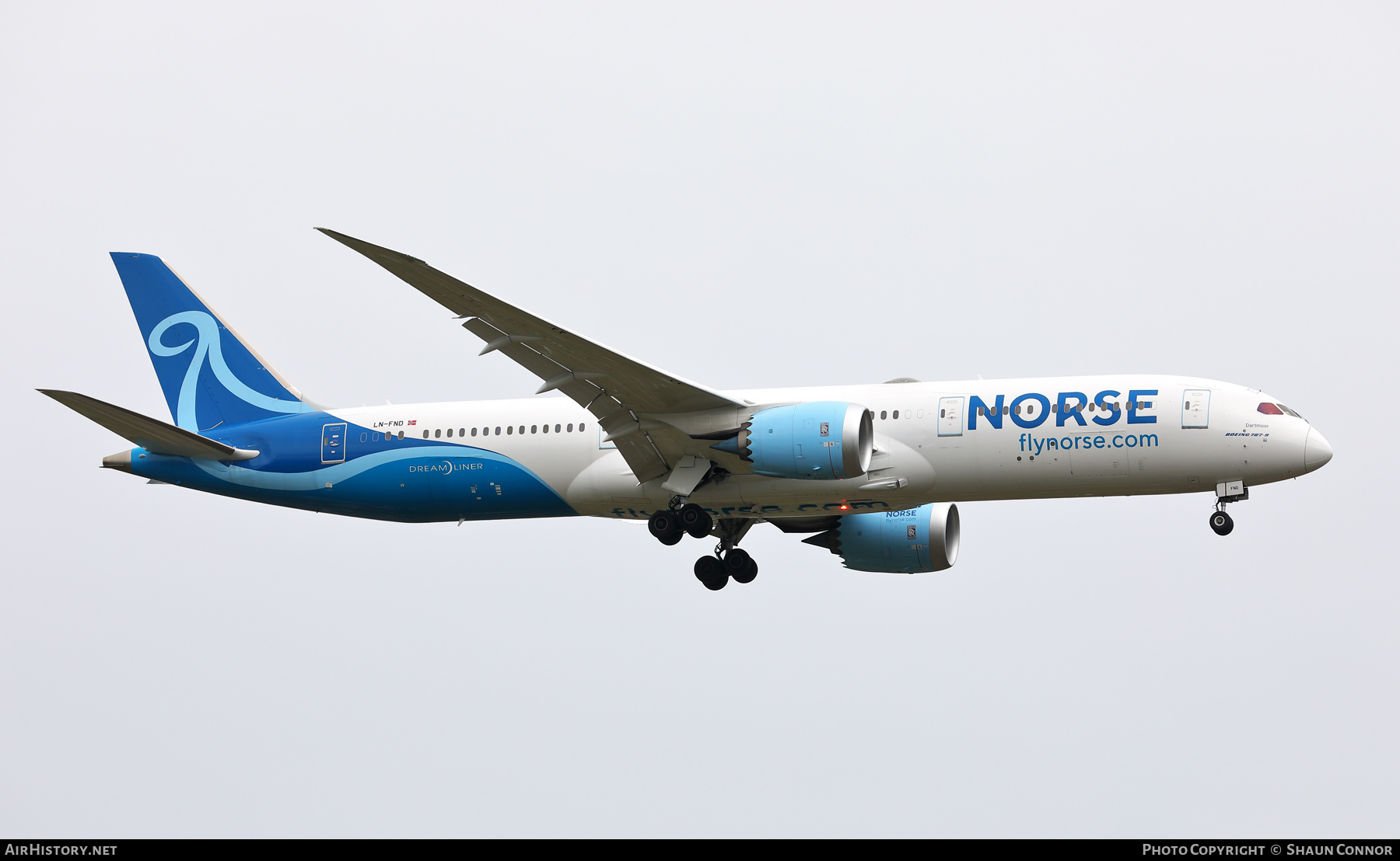 Aircraft Photo of LN-FND | Boeing 787-9 Dreamliner | Norse Atlantic Airways | AirHistory.net #569884