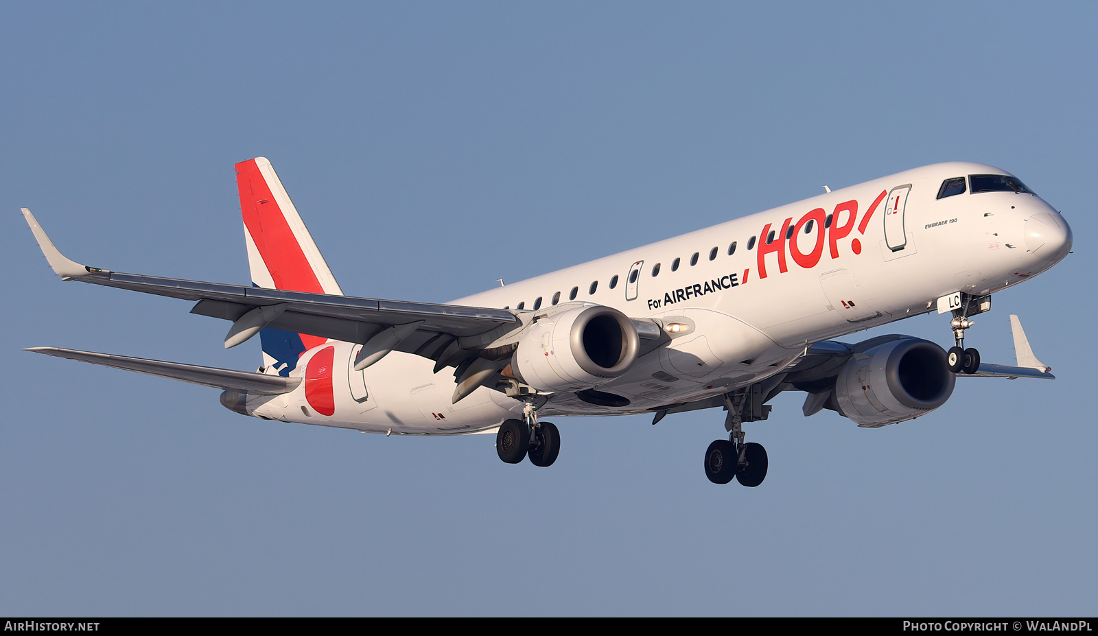 Aircraft Photo of F-HBLC | Embraer 190LR (ERJ-190-100LR) | Hop! | AirHistory.net #569907