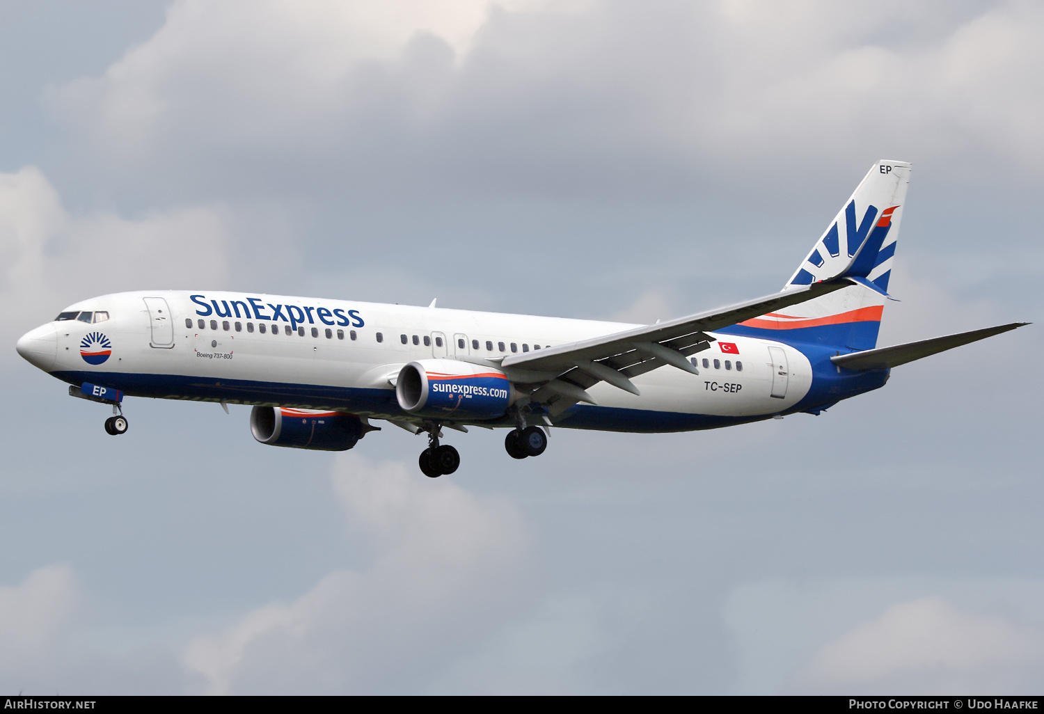 Aircraft Photo of TC-SEP | Boeing 737-8HC | SunExpress | AirHistory.net #569933