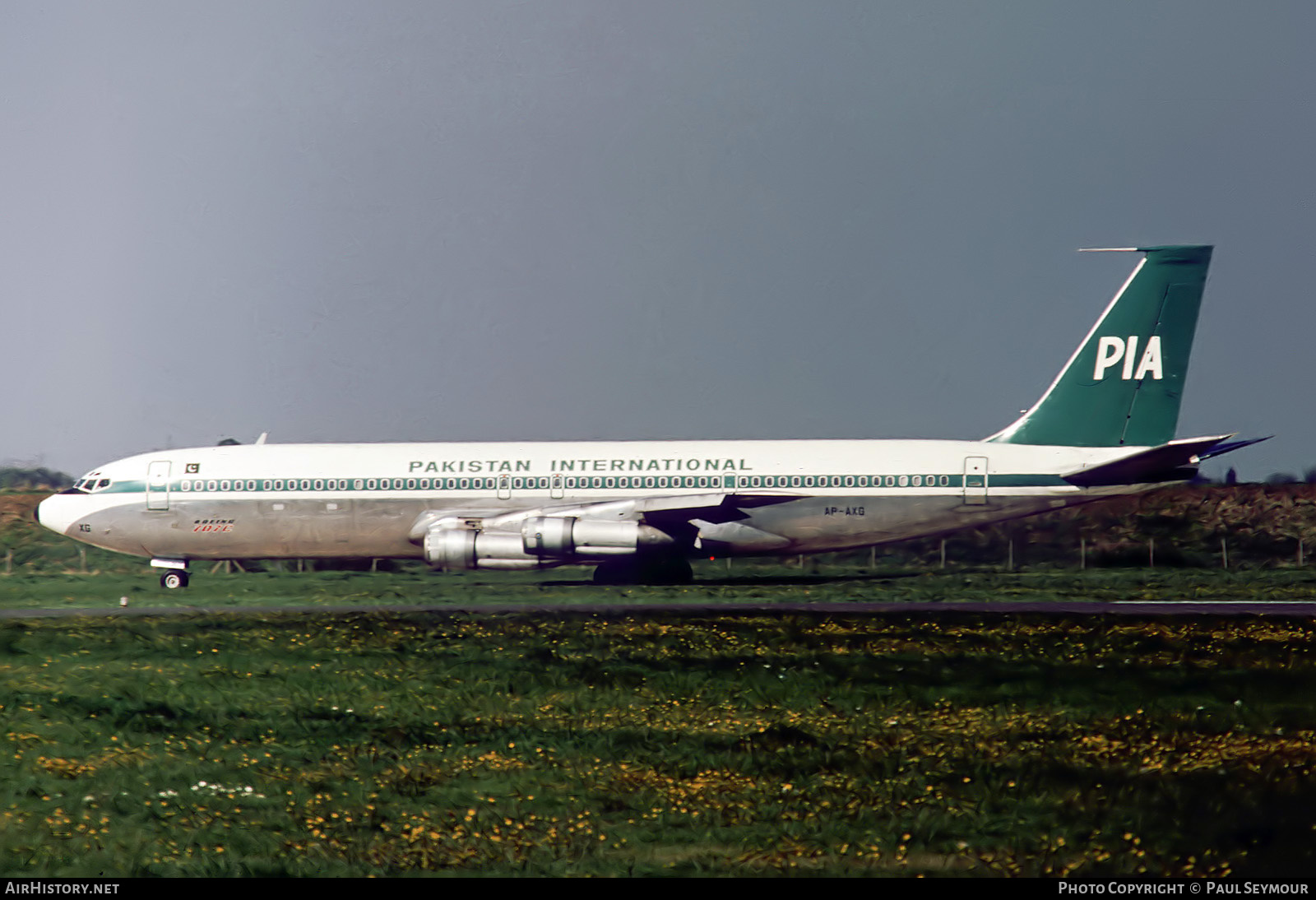 Aircraft Photo of AP-AXG | Boeing 707-340C | Pakistan International Airlines - PIA | AirHistory.net #569940