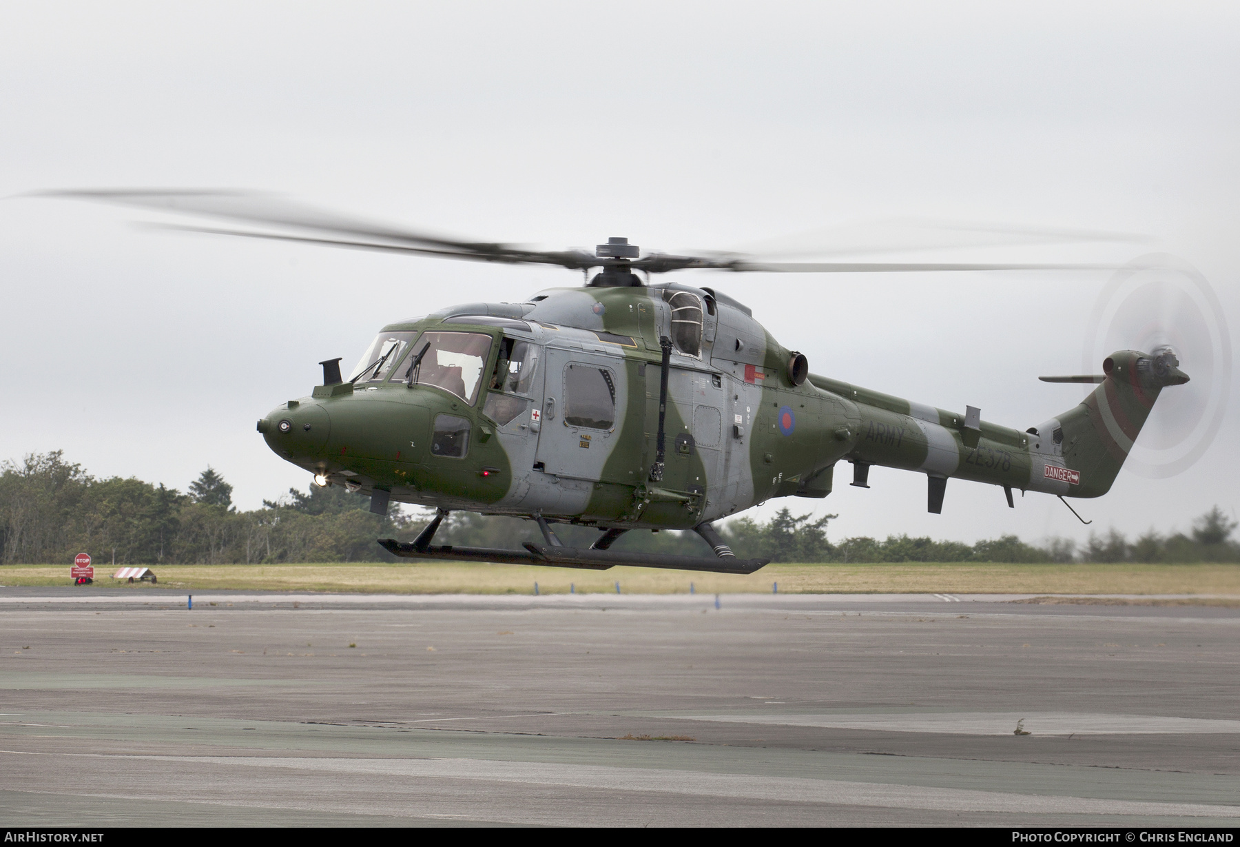 Aircraft Photo of ZE378 | Westland WG-13 Lynx AH7 | UK - Army | AirHistory.net #569946