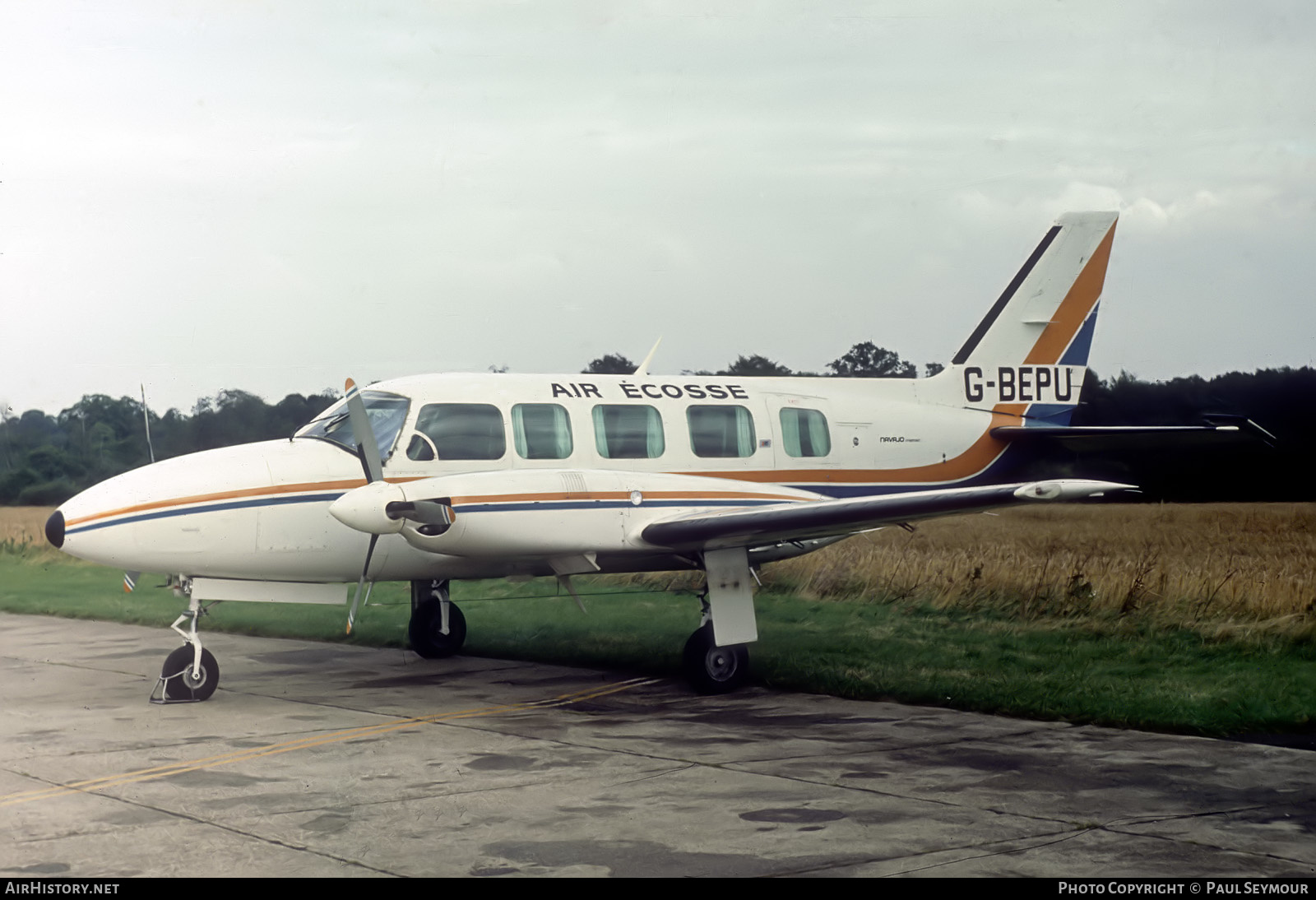 Aircraft Photo of G-BEPU | Piper PA-31-350 Navajo Chieftain | Air Écosse | AirHistory.net #569956