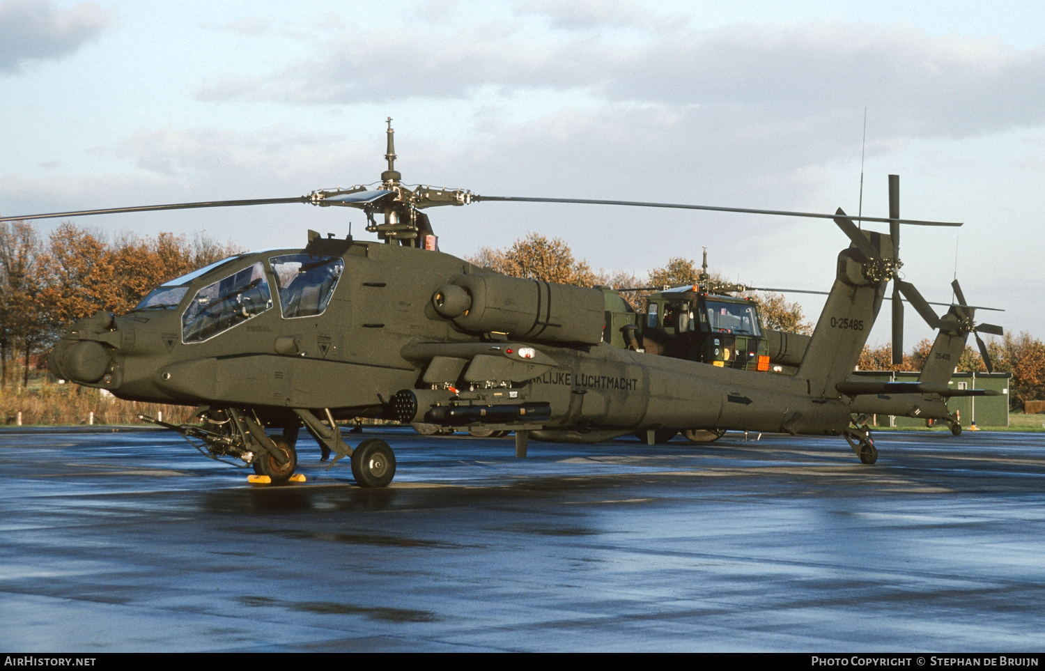 Aircraft Photo of 85-25485 / 0-25485 | McDonnell Douglas AH-64A Apache | Netherlands - Air Force | AirHistory.net #569965