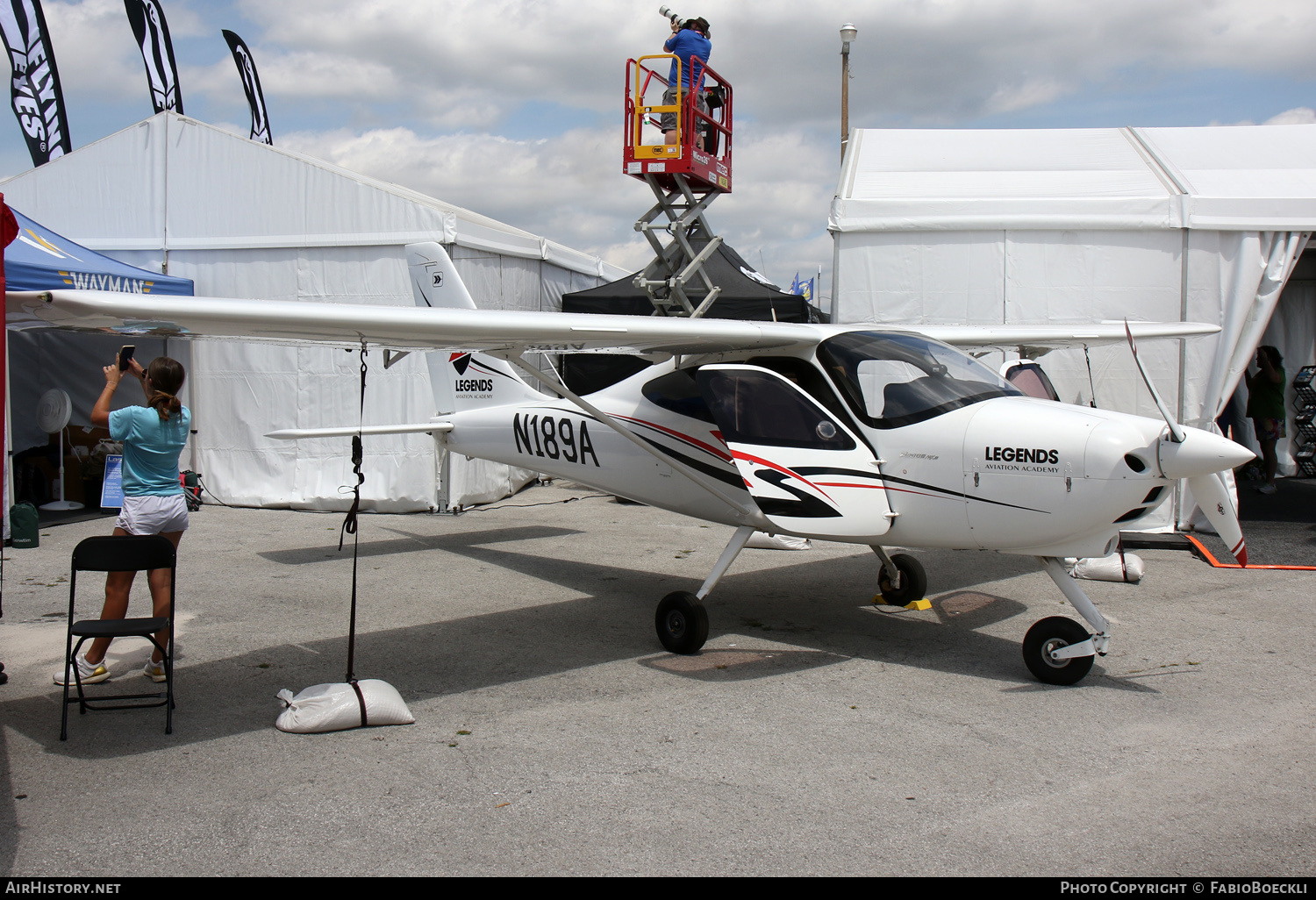 Aircraft Photo of N189A | Tecnam P-2008JC Mk.II | Legends Aviation Academy | AirHistory.net #569967