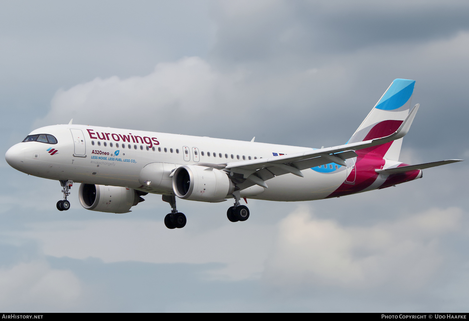 Aircraft Photo of D-AENG | Airbus A320-251N | Eurowings | AirHistory.net #569971