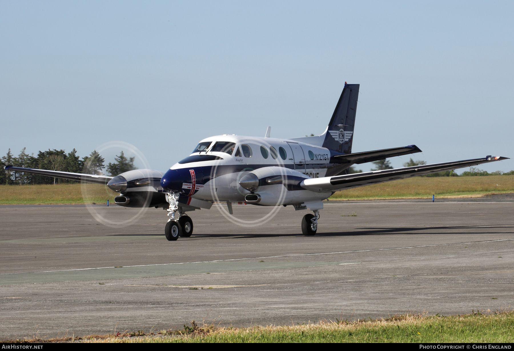 Aircraft Photo of N121GT | Beech C90A King Air | Rescue Global Management Services | AirHistory.net #569988