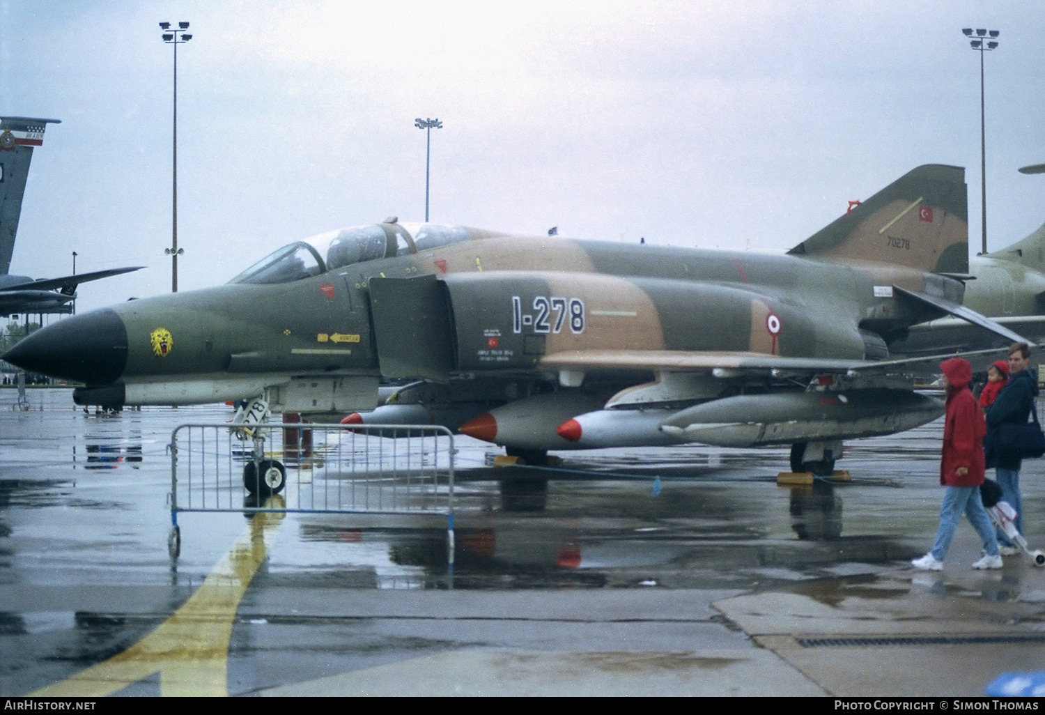 Aircraft Photo of 70278 | McDonnell Douglas F-4E Phantom II | Turkey - Air Force | AirHistory.net #570012