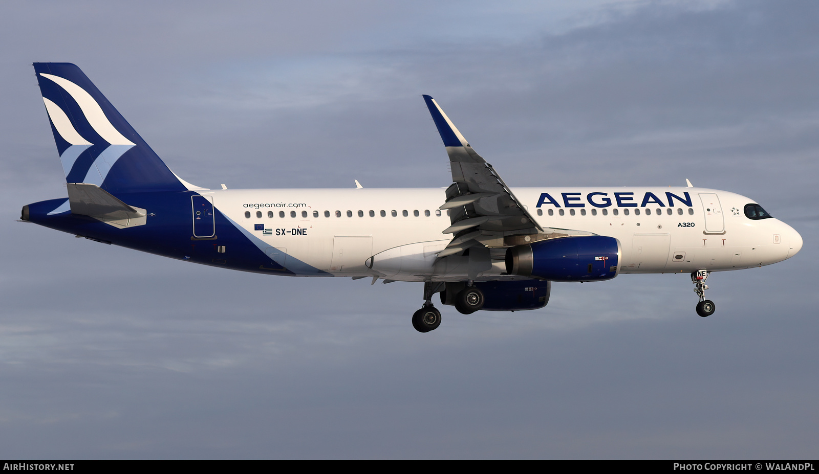 Aircraft Photo of SX-DNE | Airbus A320-232 | Aegean Airlines | AirHistory.net #570018