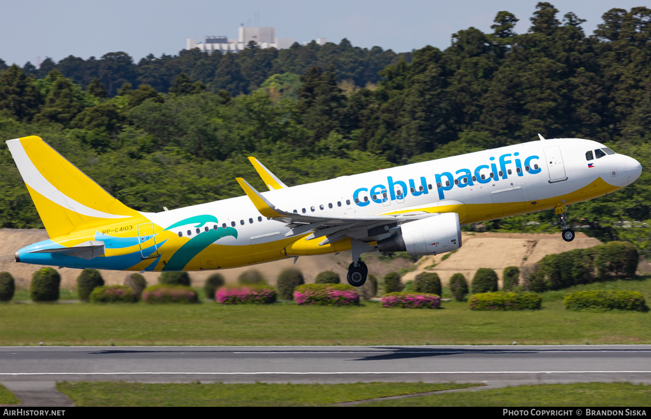 Aircraft Photo of RP-C4103 | Airbus A320-214 | Cebu Pacific Air | AirHistory.net #570048