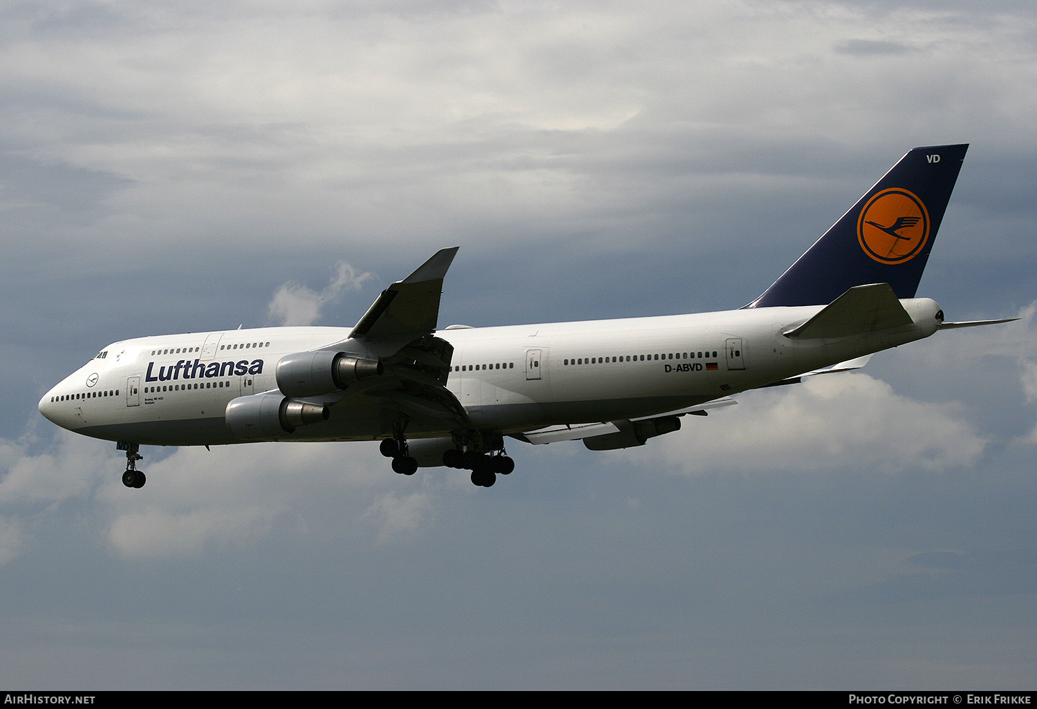 Aircraft Photo of D-ABVD | Boeing 747-430 | Lufthansa | AirHistory.net #570057