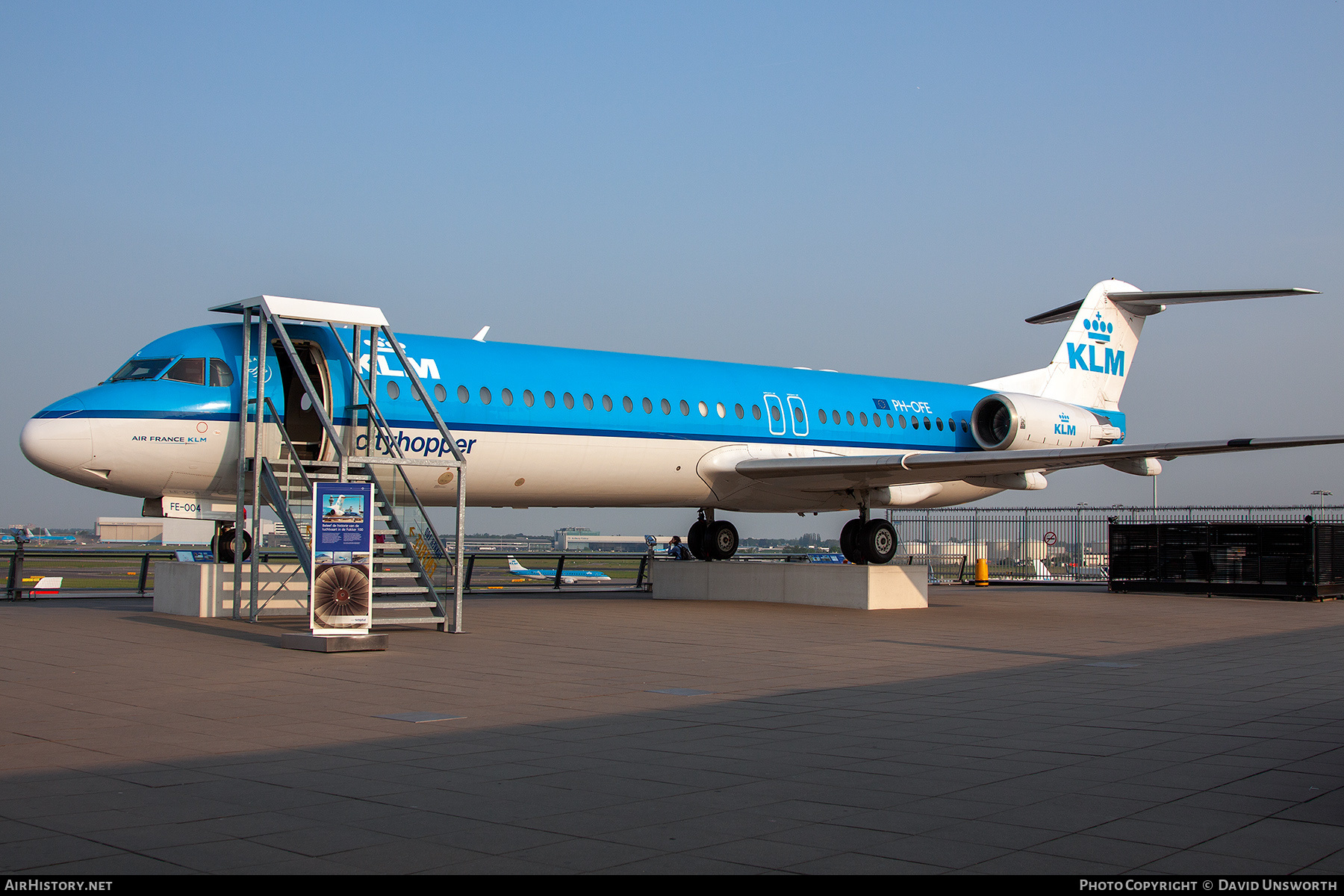 Aircraft Photo of PH-OFE | Fokker 100 (F28-0100) | KLM Cityhopper | AirHistory.net #570065