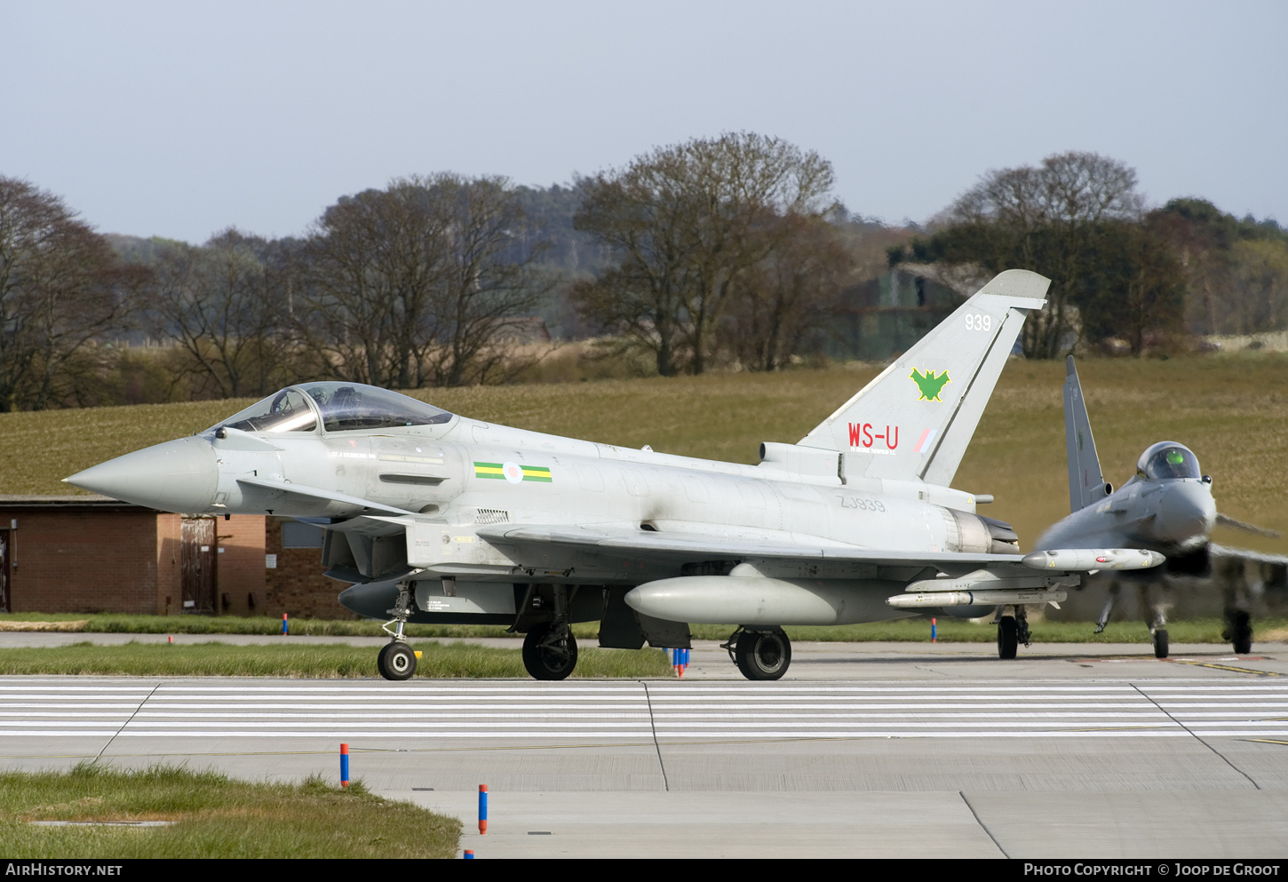 Aircraft Photo of ZJ939 | Eurofighter EF-2000 Typhoon FGR4 | UK - Air Force | AirHistory.net #570083