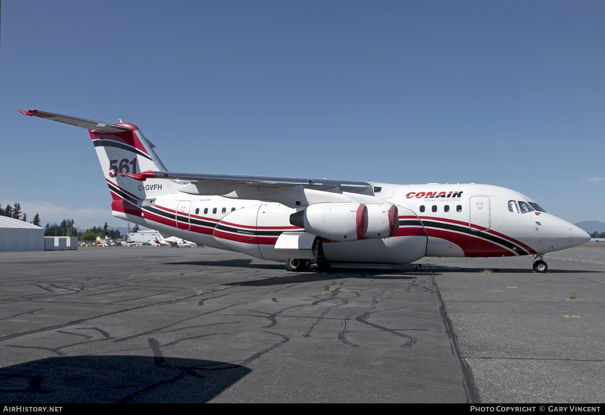 Aircraft Photo of C-GVFH | BAE Systems Avro 146-RJ85 | Conair Aviation | AirHistory.net #570092