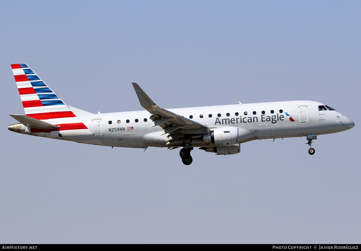 Aircraft Photo of N259NN | Embraer 175LR (ERJ-170-200LR) | American Eagle | AirHistory.net #570105